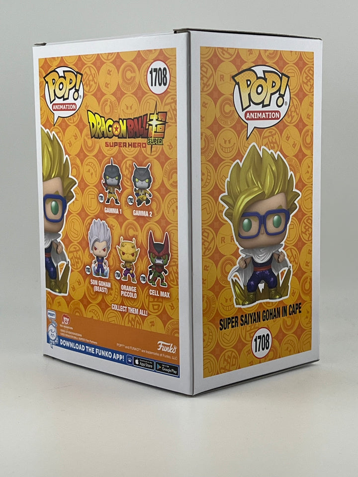 Funko Pop! Super Saiyan Gohan In Cape 1708 Chase PR Chalice Exclusive