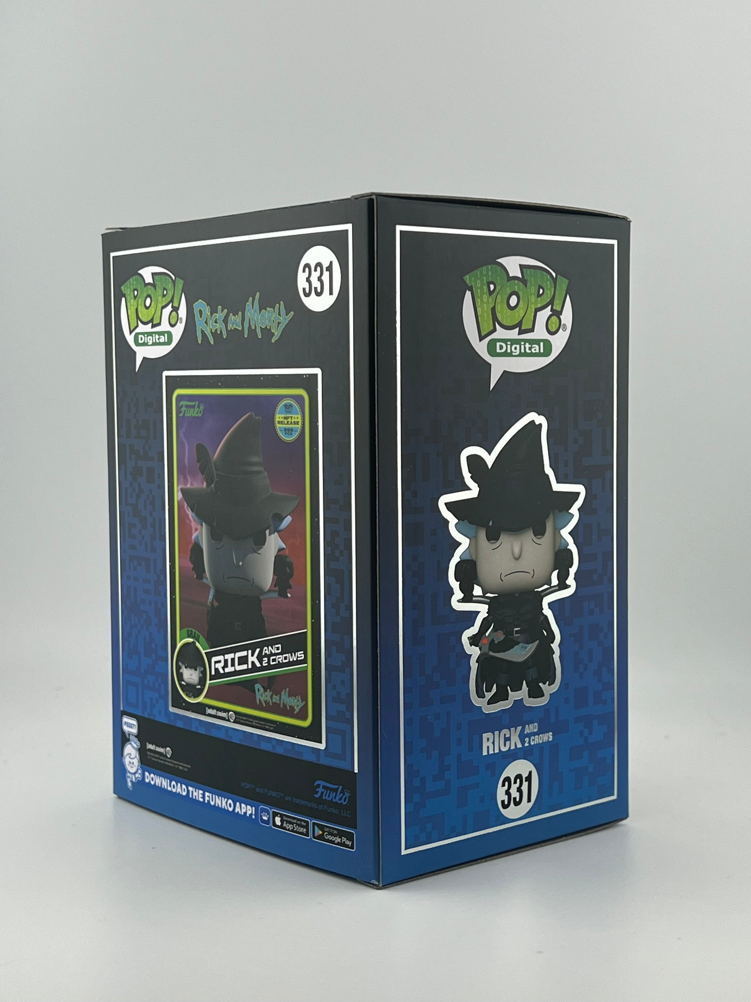 Funko Pop! Rick and 2 crows 331 NFT LE999