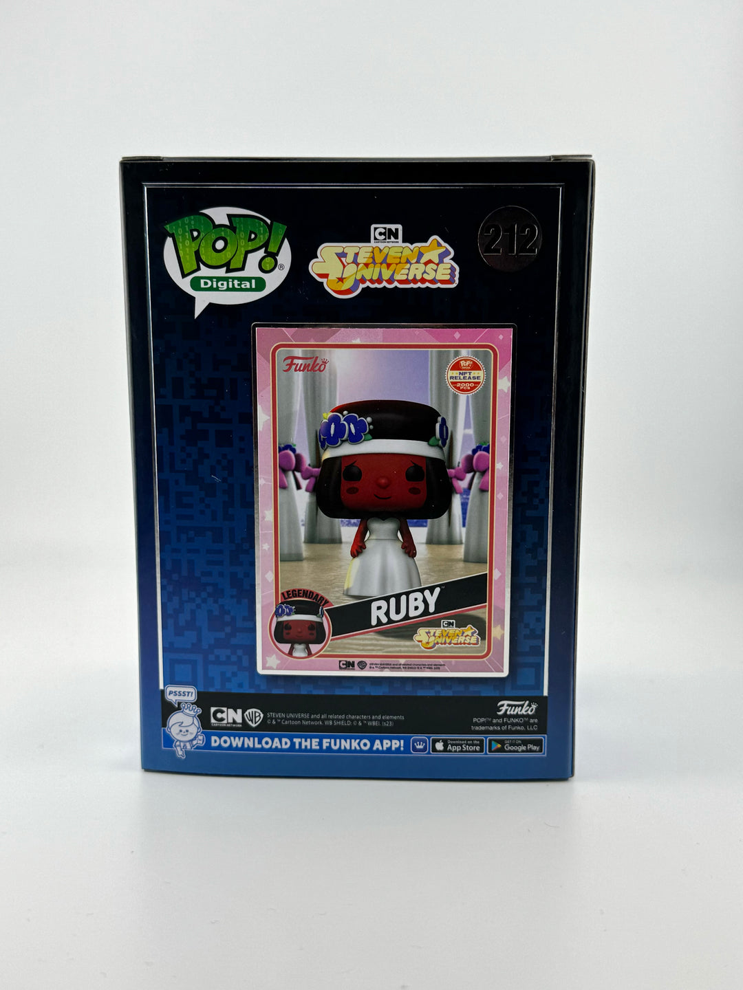 Funko Pop! Ruby 212 (2000 Pieces) NFT Release - Steven Universe