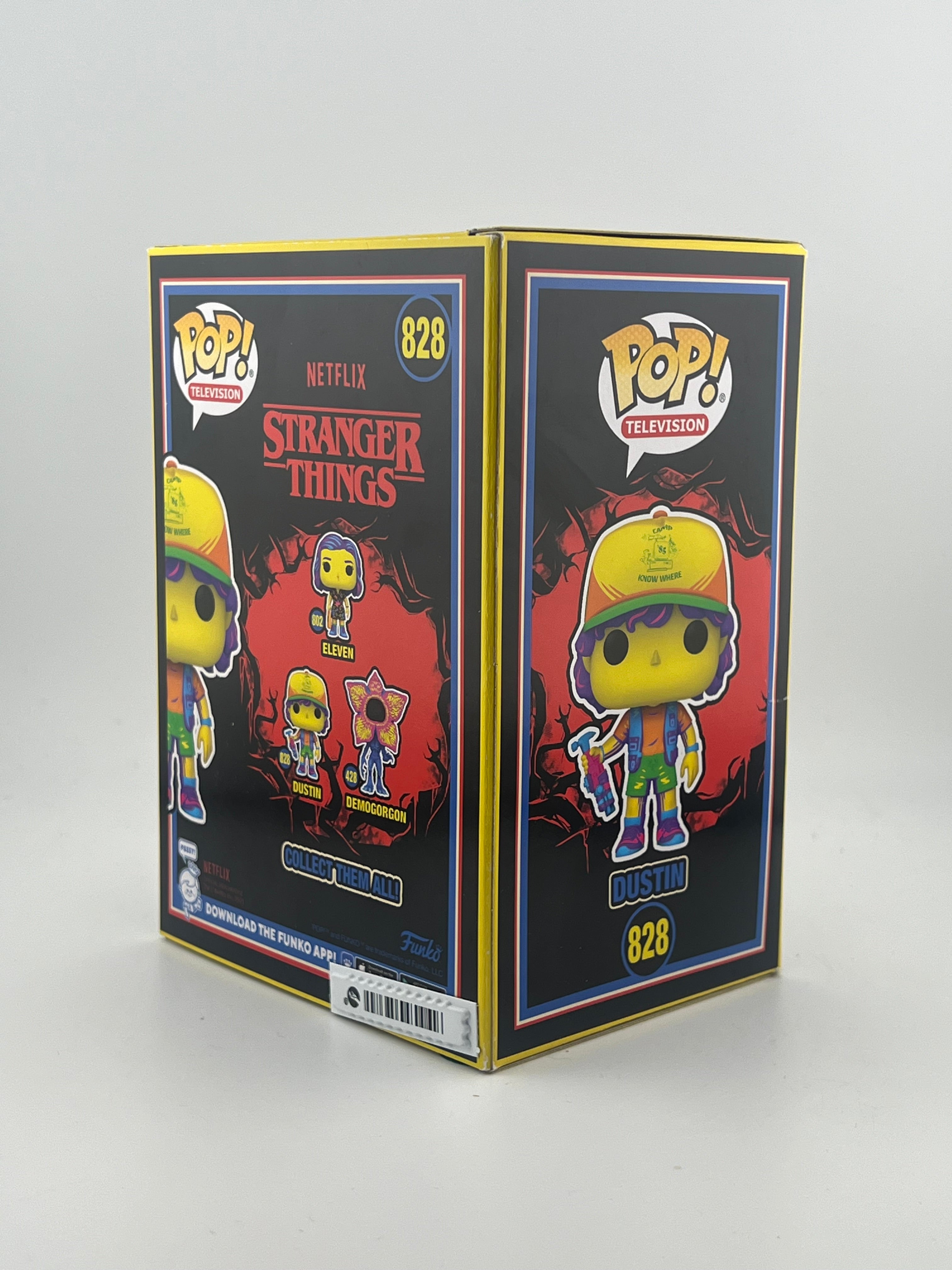 Funko Pop! DUSTIN 828 GEEK NATION EXCLUSIVE -STRANGER THINGS