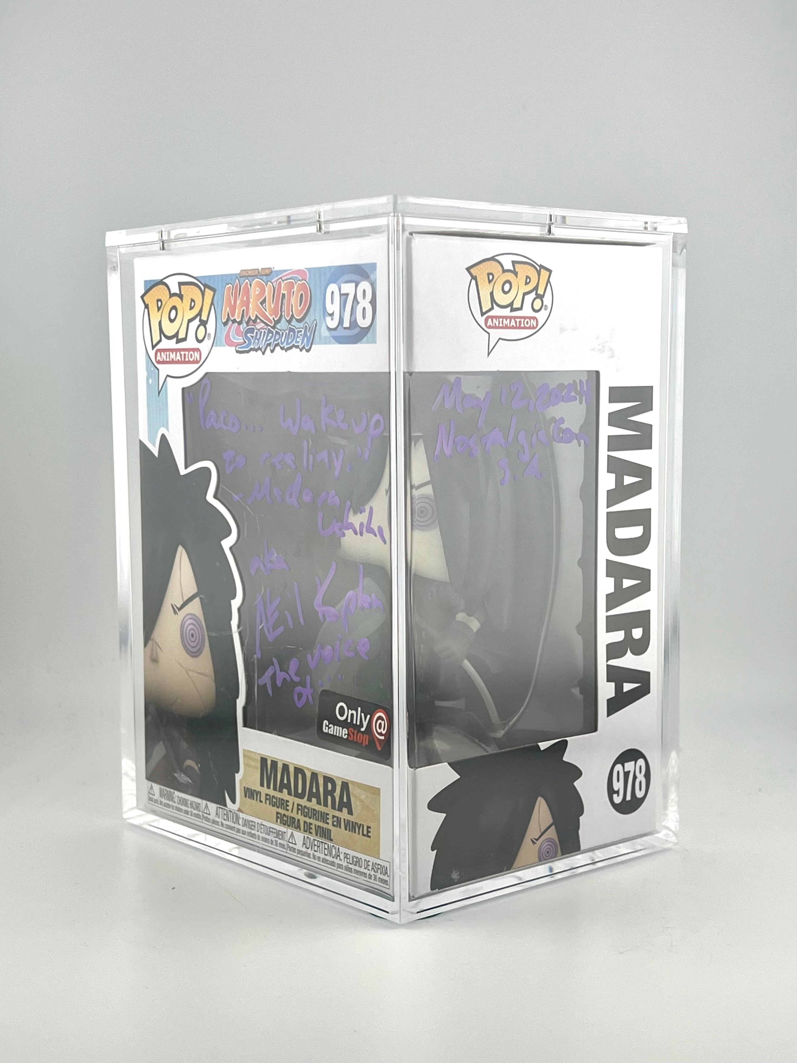Funko Pop! MADARA 978 GAMESTOP EXCLUSIVE AUTO