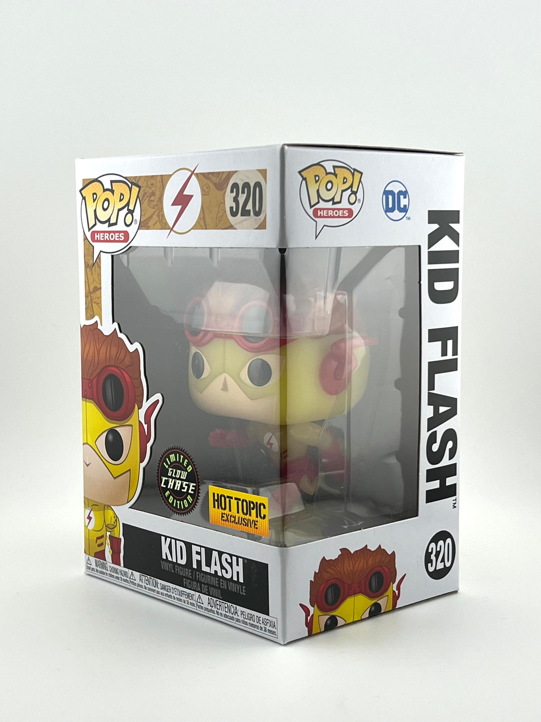 Funko Pop! DC: Kid Flash 320 Chase (HotTopic Exclusive)