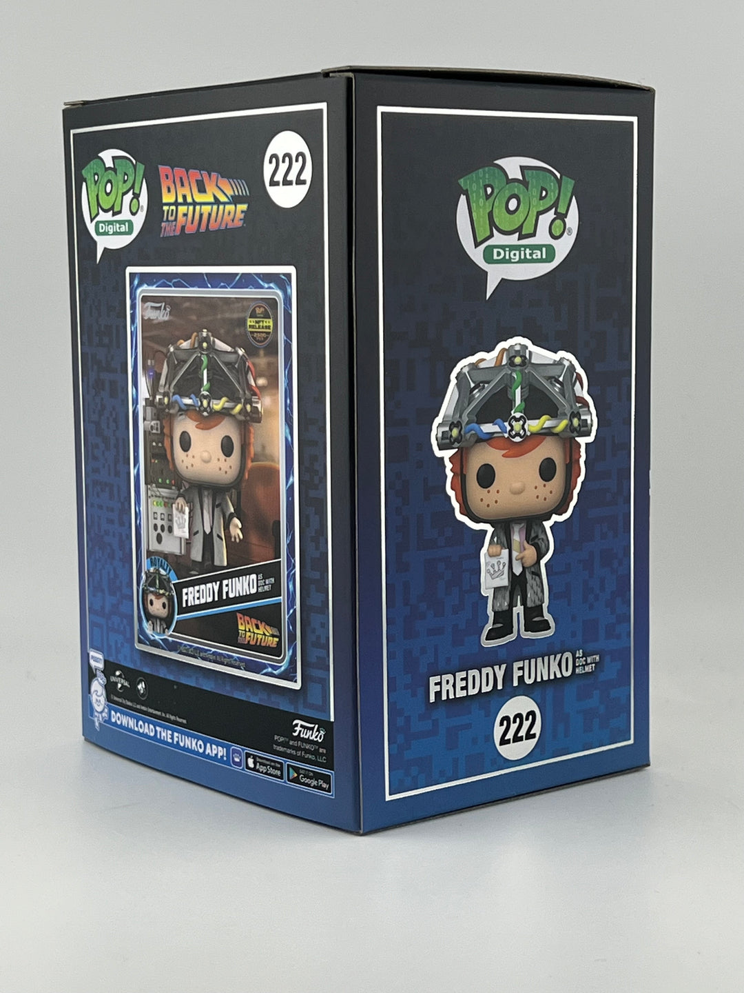 Funko Pop! Freddy Funko as Doc With Helmet 222 NFT LE2500