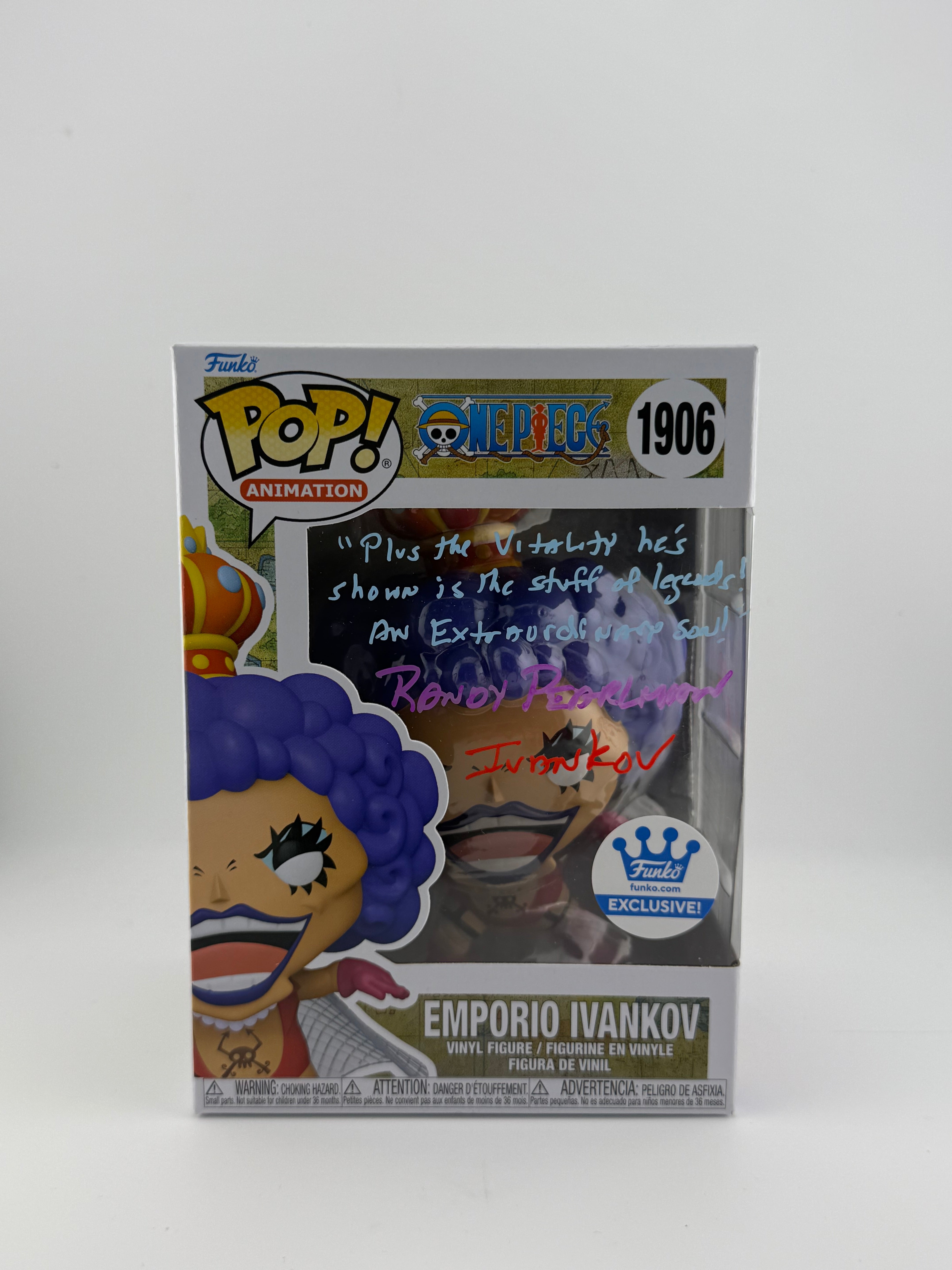 Funko POP! SIGNED EMPORIO IVANKOV 1906 FUNKO SHOP EXCLUSIVE