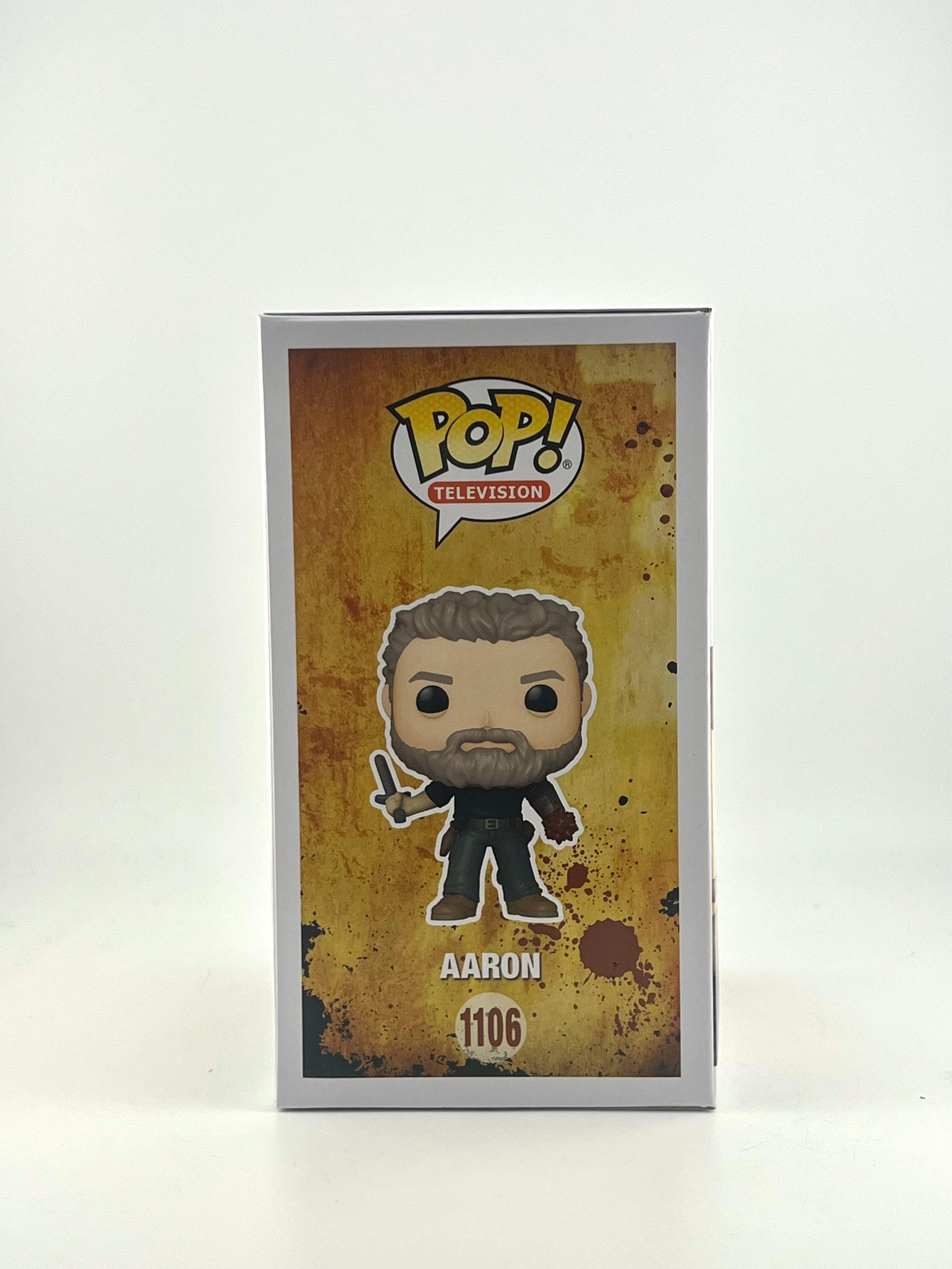 Funko Pop! AARON 1106 TWD SUPPLY DROP EXCLUSIVE SIGNED
