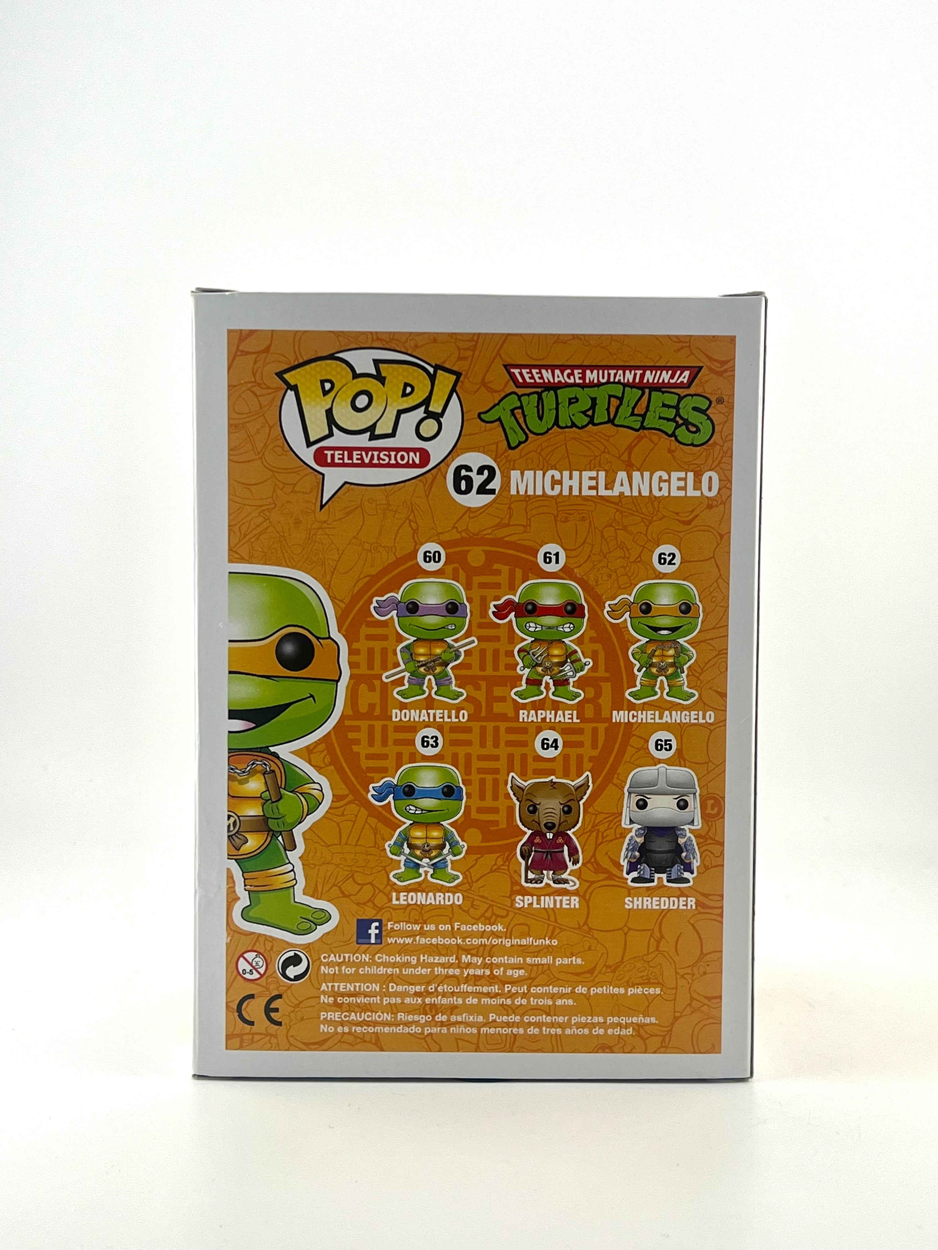 Funko Pop! MICHELANGELO 62 COAST CITY STYLES EXCLUSIVE