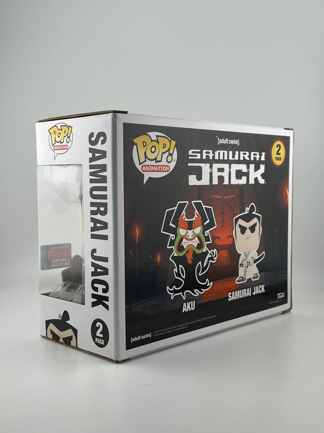 Funko Pop! Aku & Samurai Jack Shared Sticker