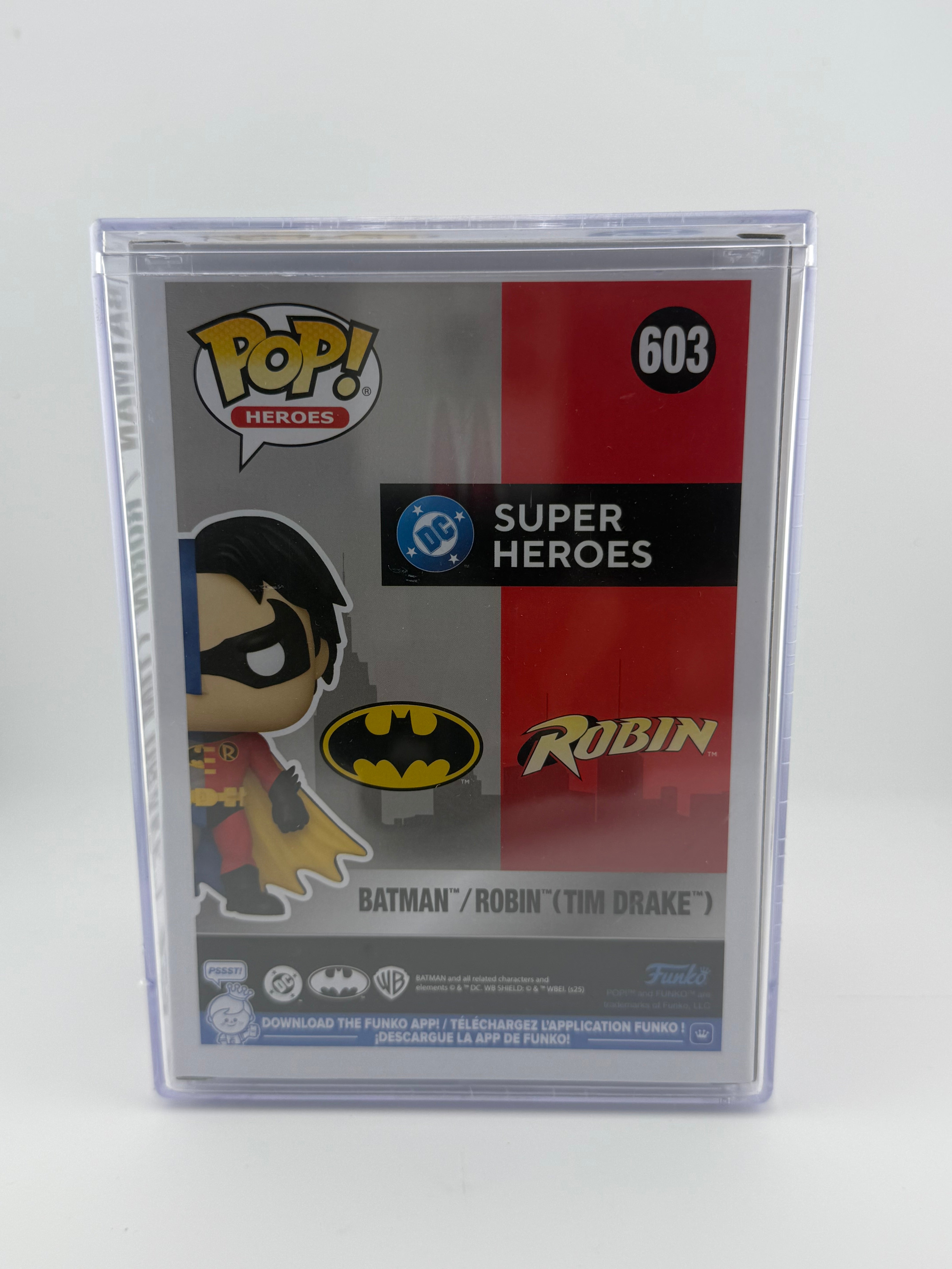 Funko POP! BATMAN / ROBIN (TIM DRAKE) 603 FUNKO SHOP EXCLUSIVE LE 1200