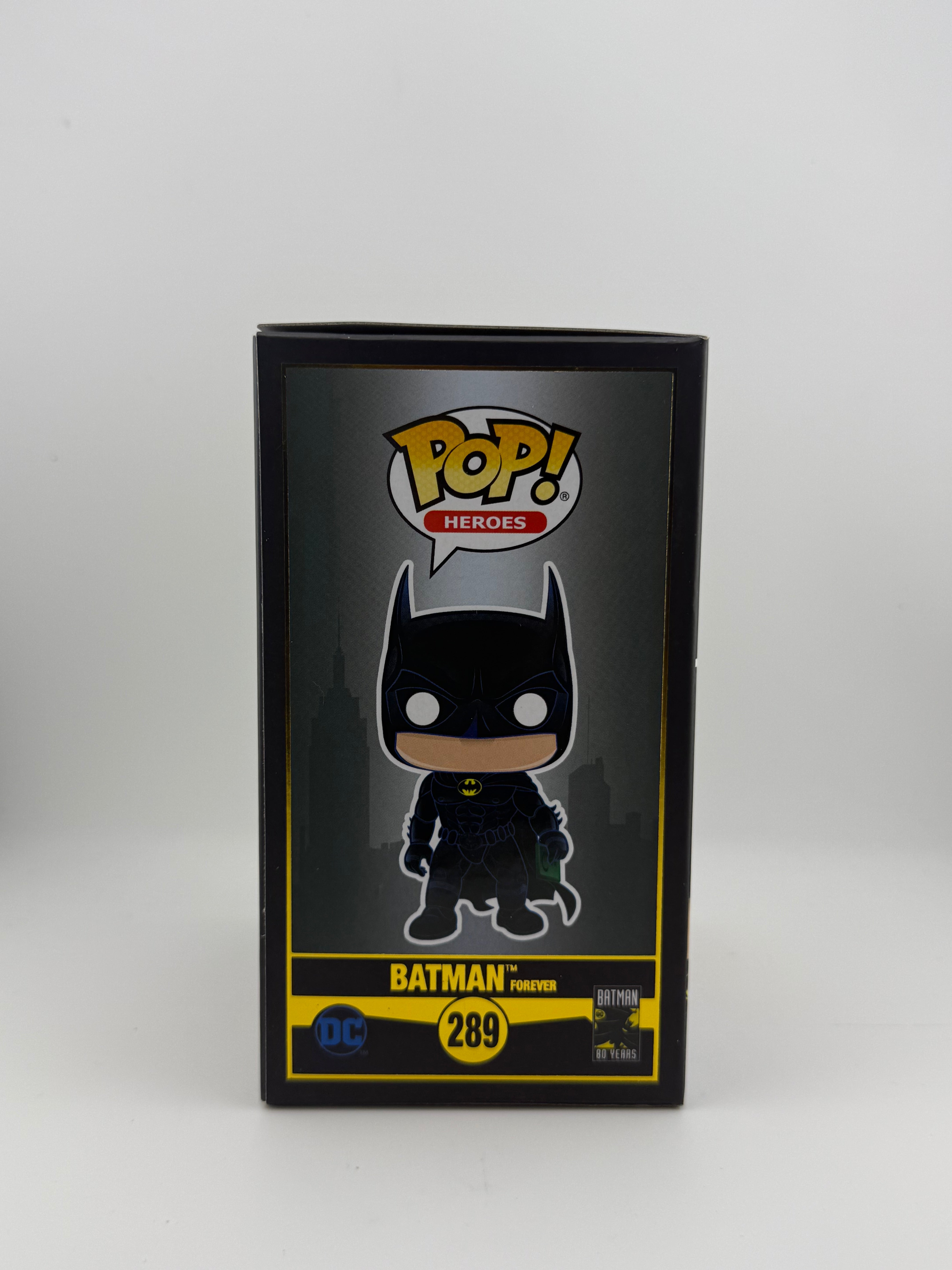 Funko POP! SIGNED BATMAN 289 80 YEARS EDITION (VAL KILMER) + JSA