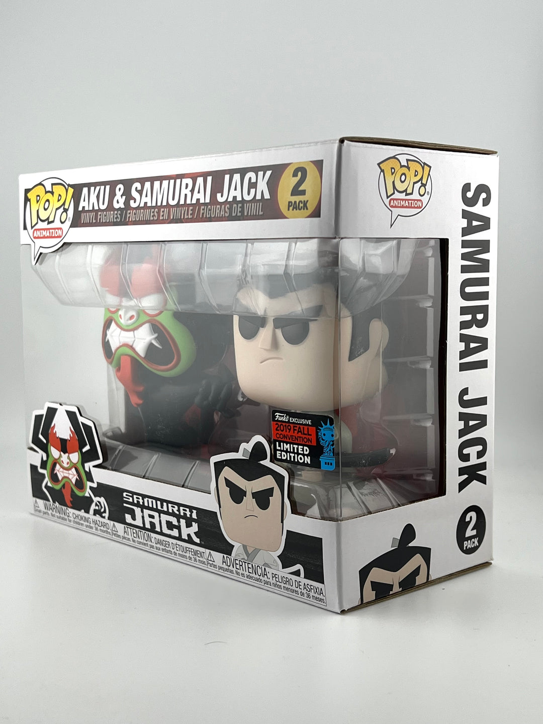 Funko Pop! Aku & Samurai Jack Shared Sticker