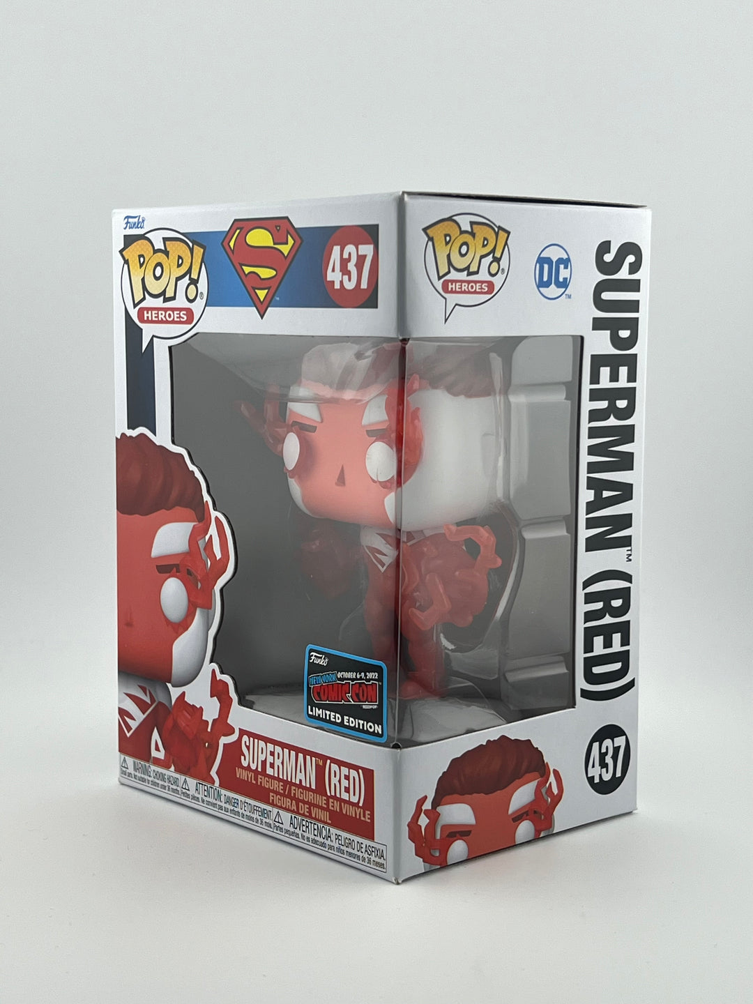 Funko Pop! DC: Superman (Red) 437 (NYCC)