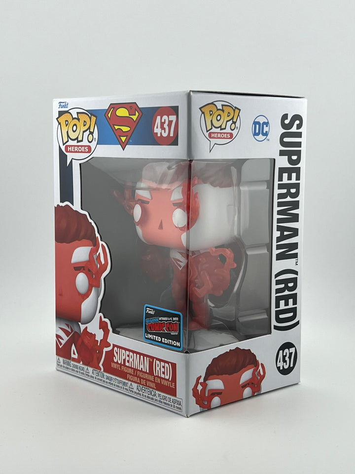 Funko Pop! DC: Superman (Red) 437 (NYCC)