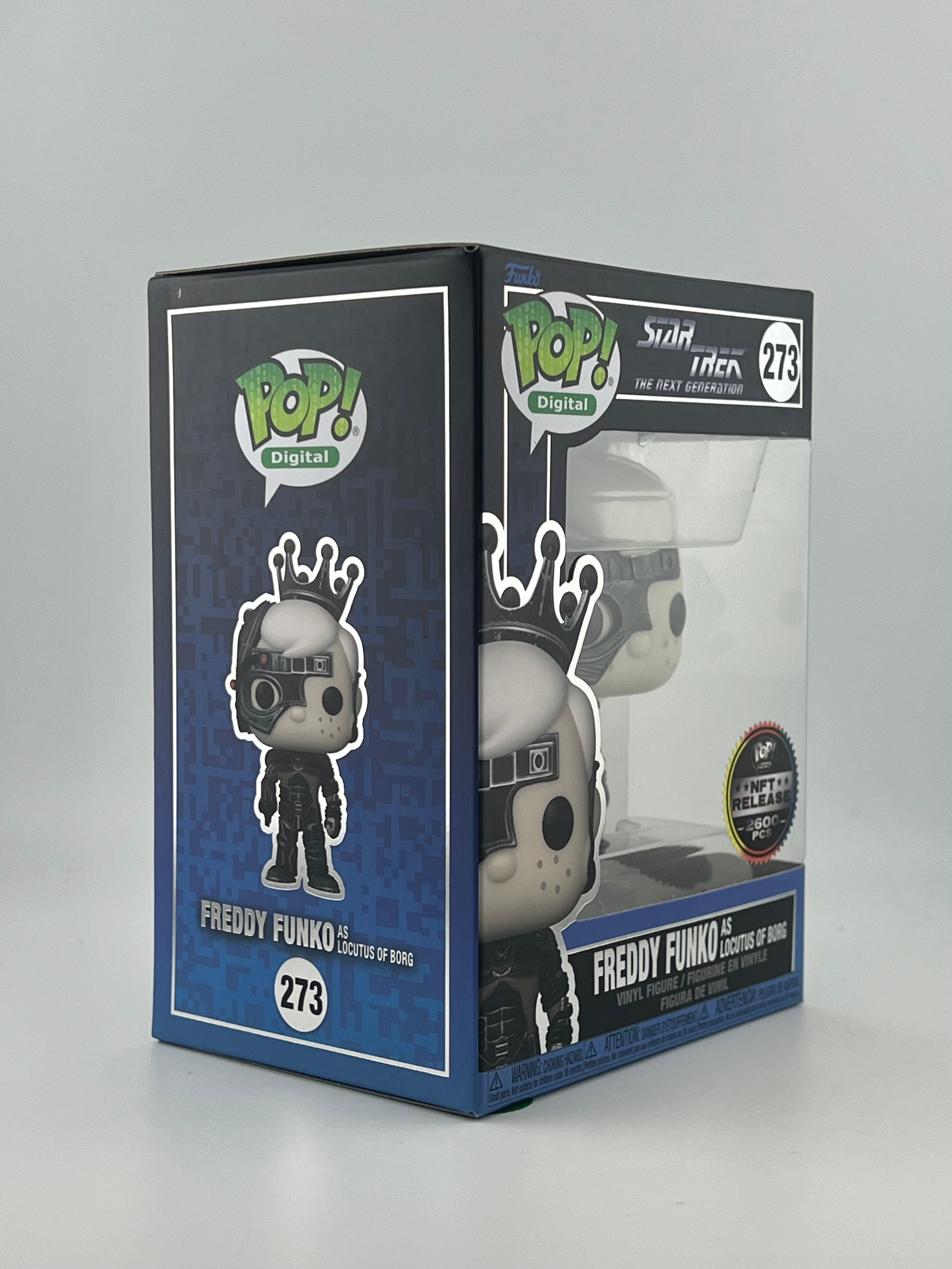 Funko Pop! FREDDY FUNKO AS LOCUTUS OF BORG 273 NFT LE2600