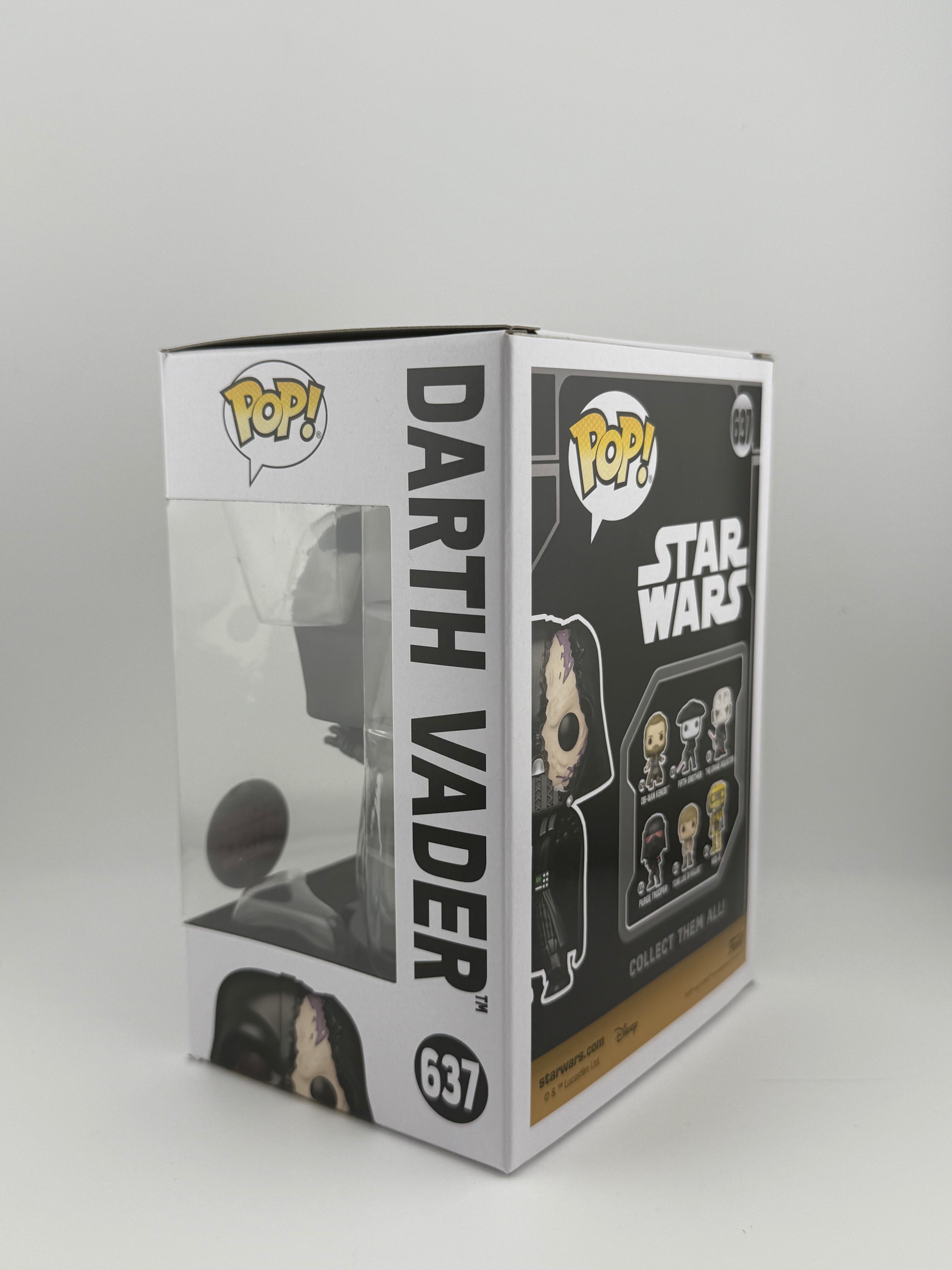 Funko POP! DARTH VADER 637 COMIC STOP EXCLUSIVE