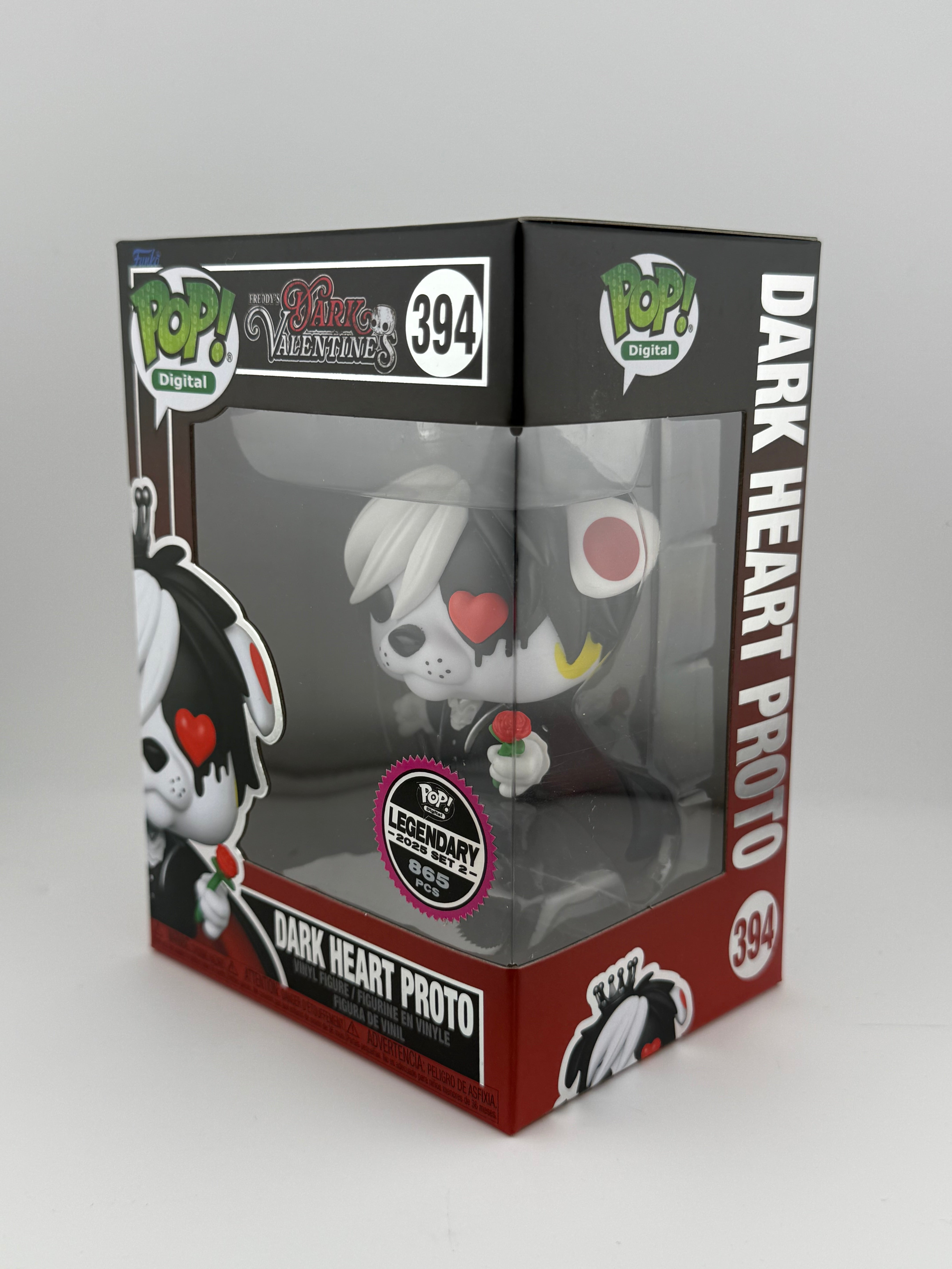 Funko POP! DARK HEART PROTO 394 NFT EXCLUSIVE LE 865