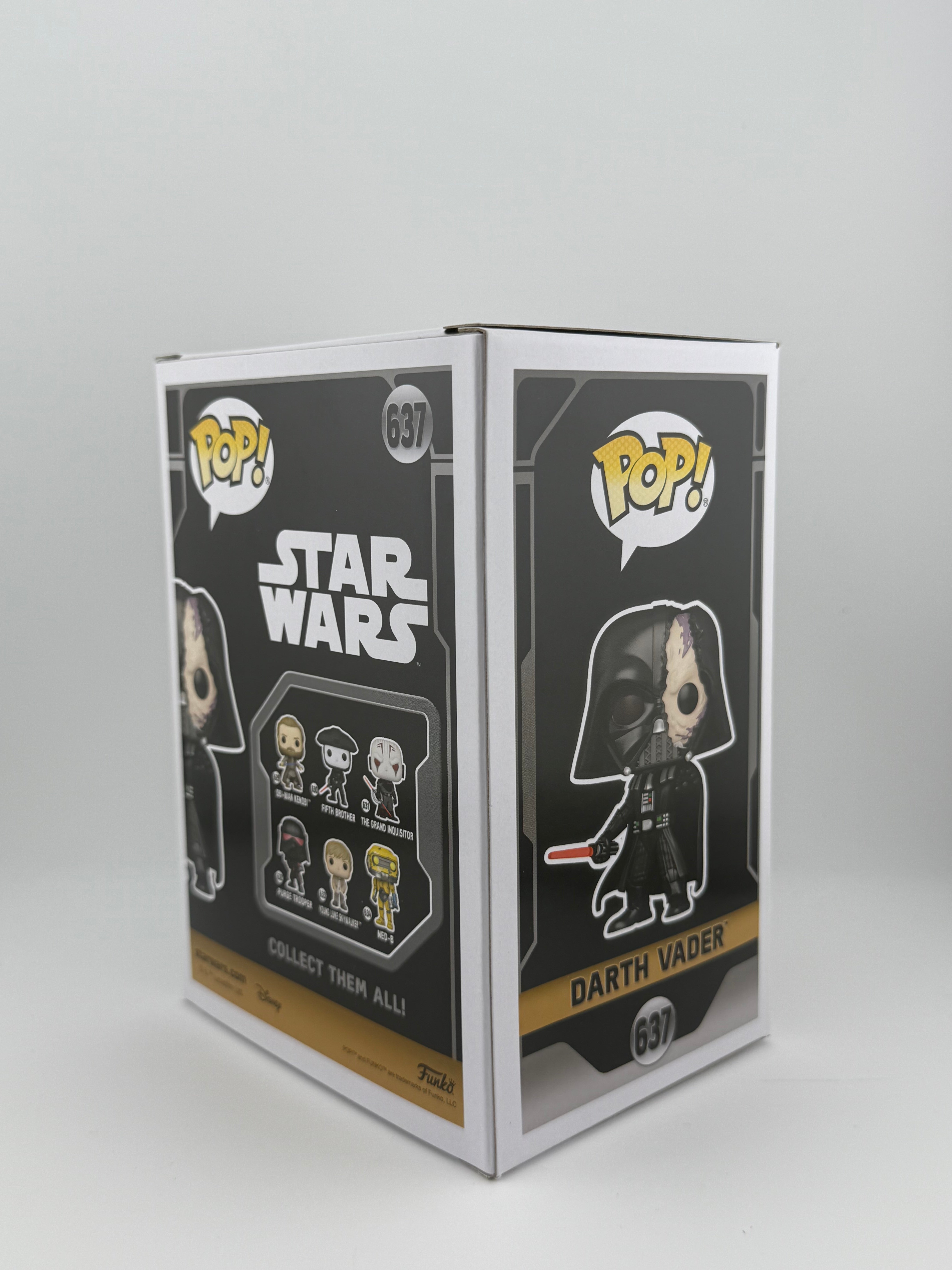 Funko POP! DARTH VADER 637 COMIC STOP EXCLUSIVE
