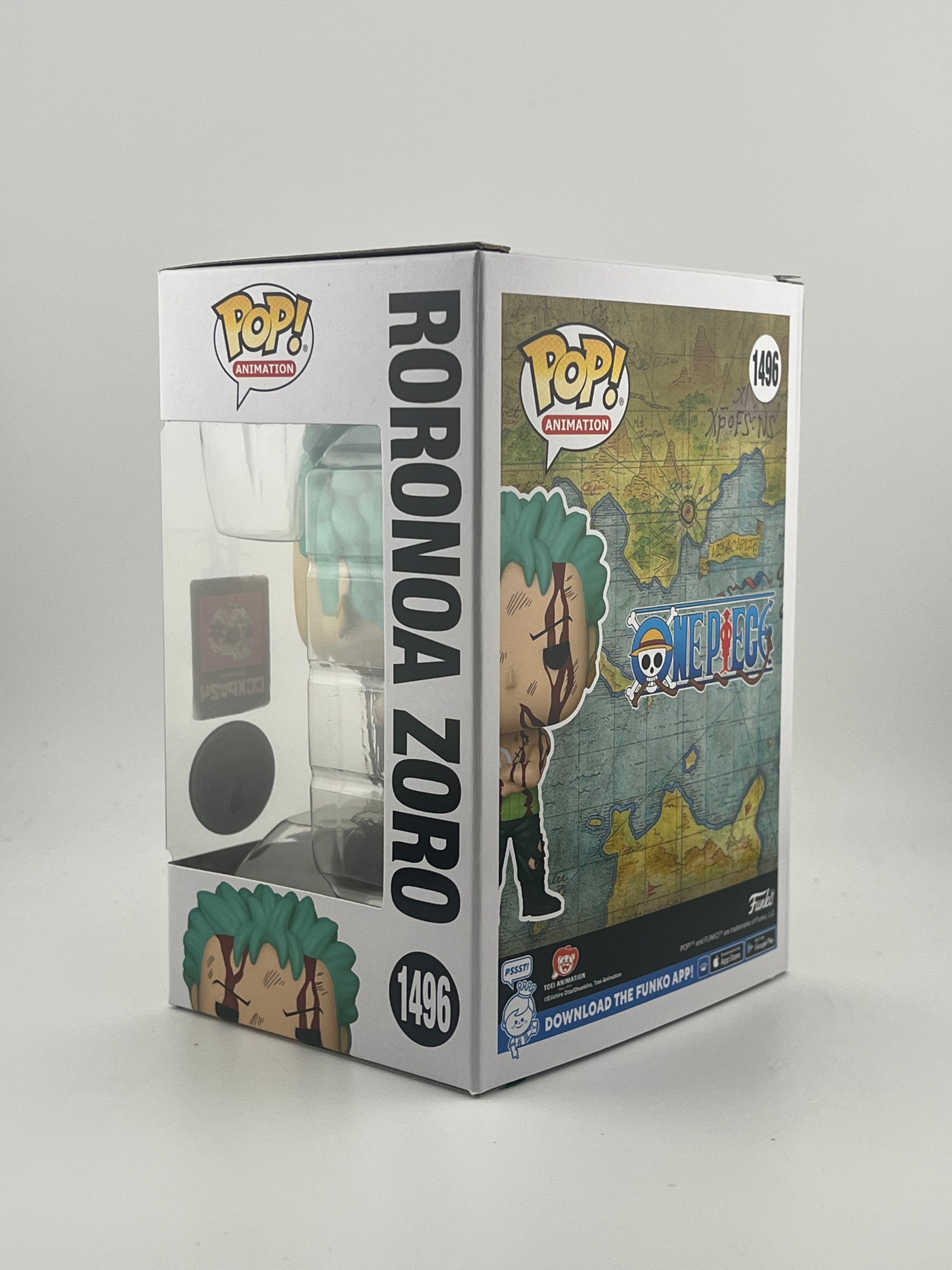 Funko Pop! RORONOA ZORO 1496 CCXP Special edition EXCLUSIVE