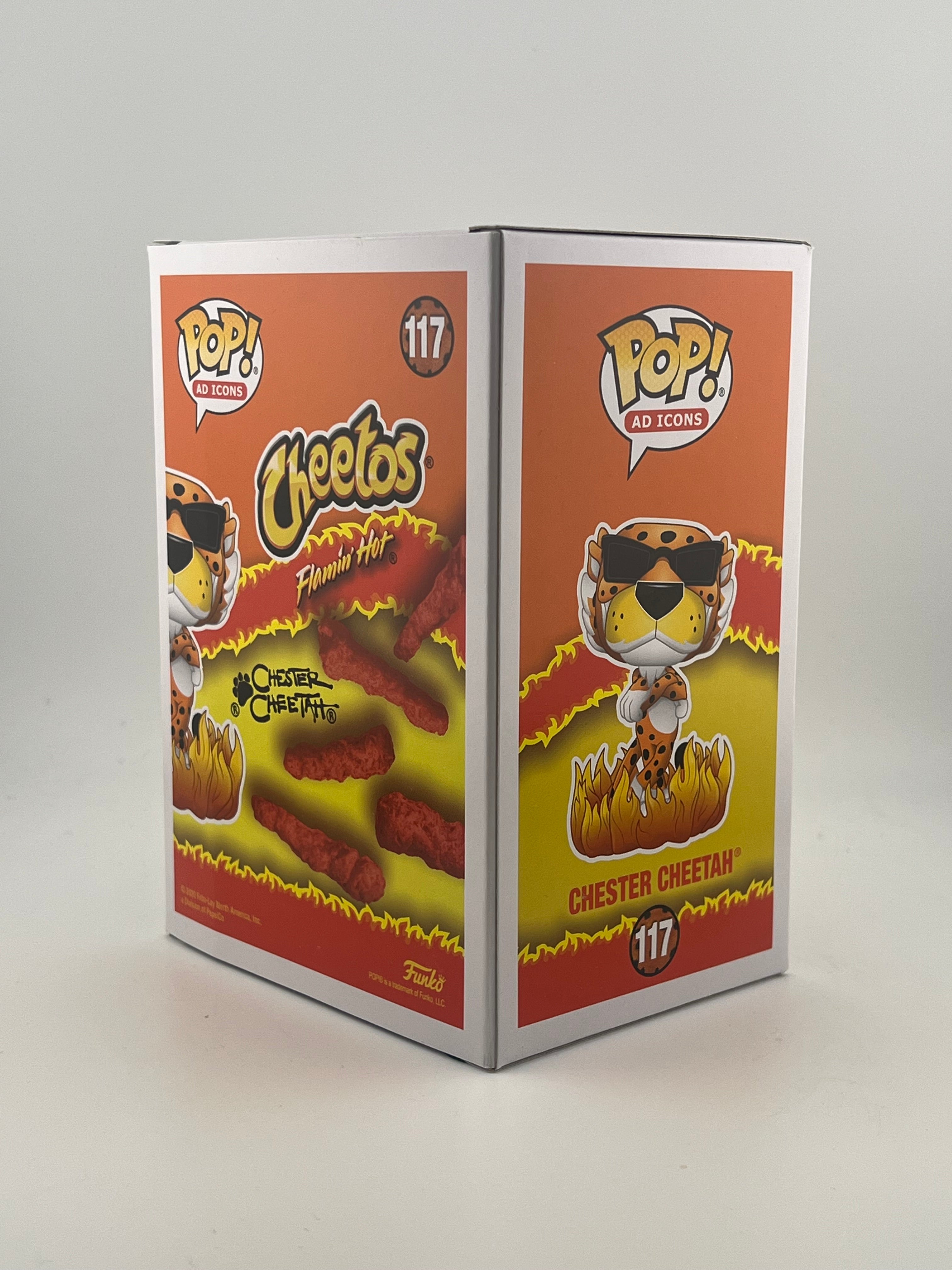 Funko Pop! CHESTER CHEETAH 117 GITD LITTLE THINGS EXCLUSIVE