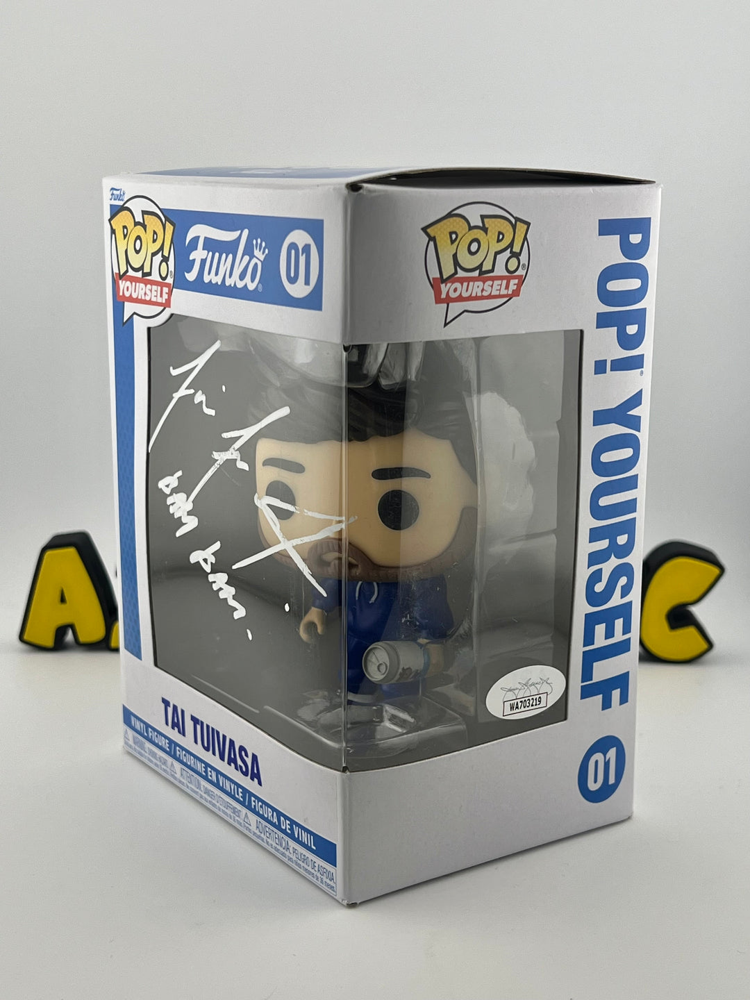 Tai Tuivasa Autographed Custom Funko Pop!