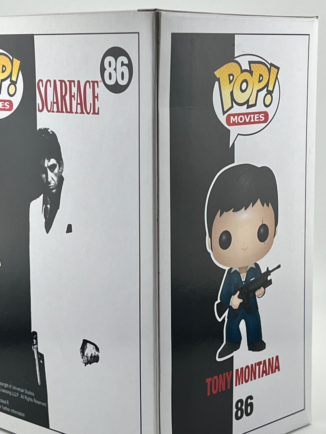 Tony Montana 86 - Funko Pop + Aimen Inc magnetic Armor