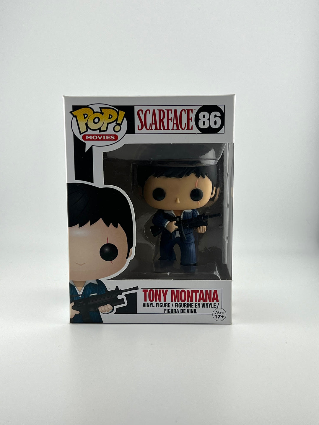 Tony Montana 86 - Funko Pop + Aimen Inc magnetic Armor