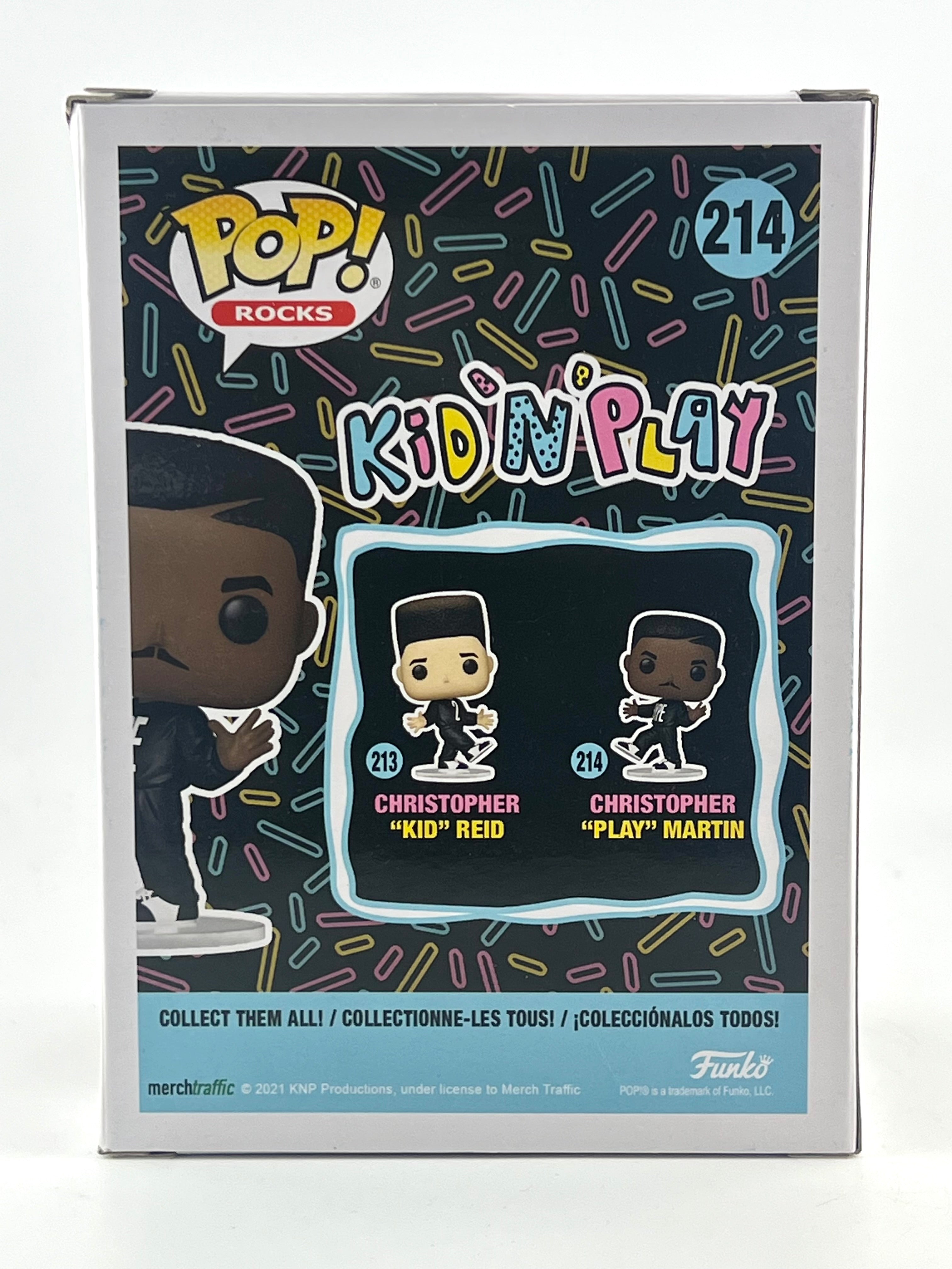 Funko Pop! CHRISTOPHER "PLAY" MARTIN 214 AUTO
