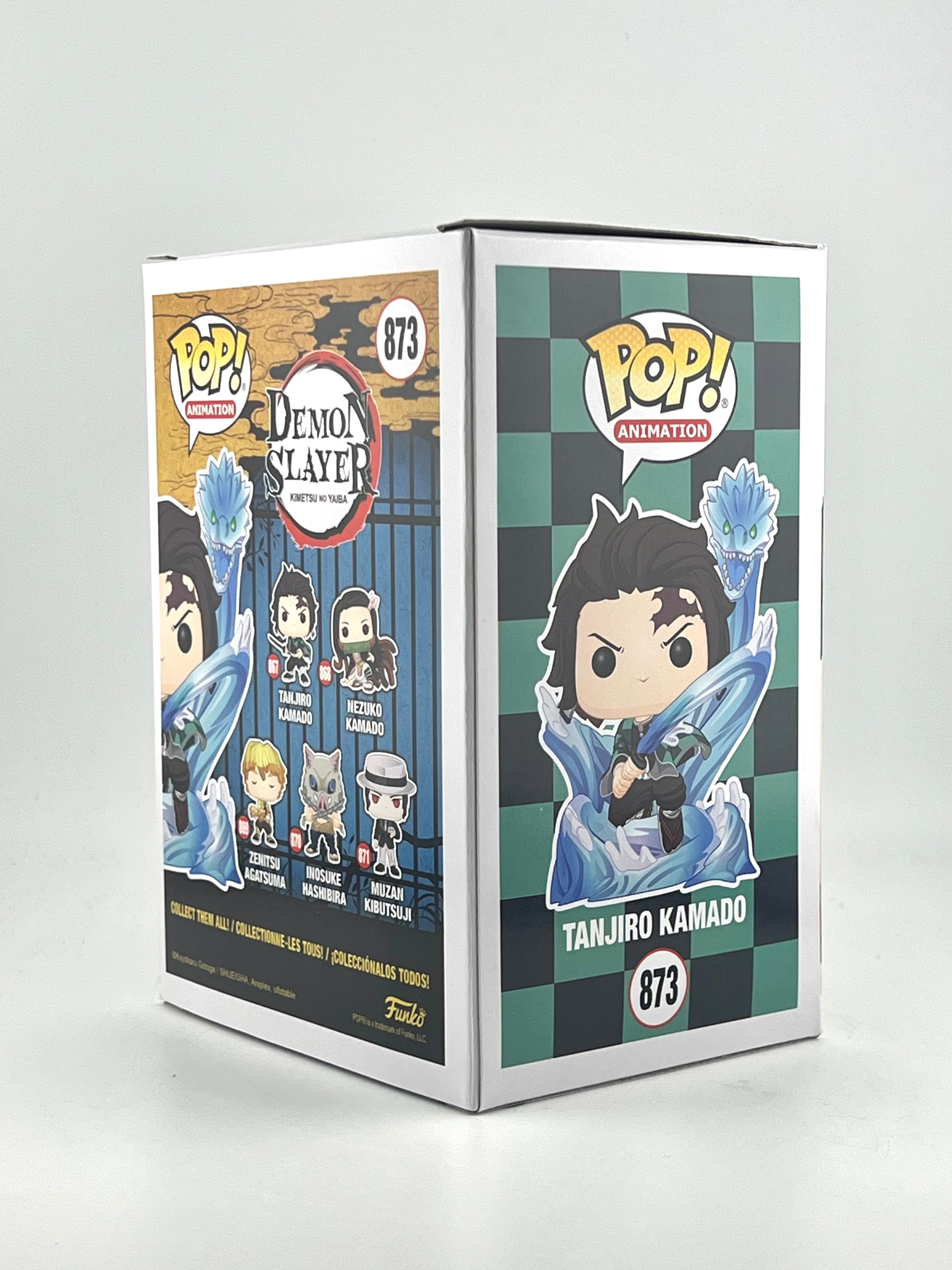 Funko Pop! TANJIRO KAMADO 873 GITD SPECIAL EDITION AUTO