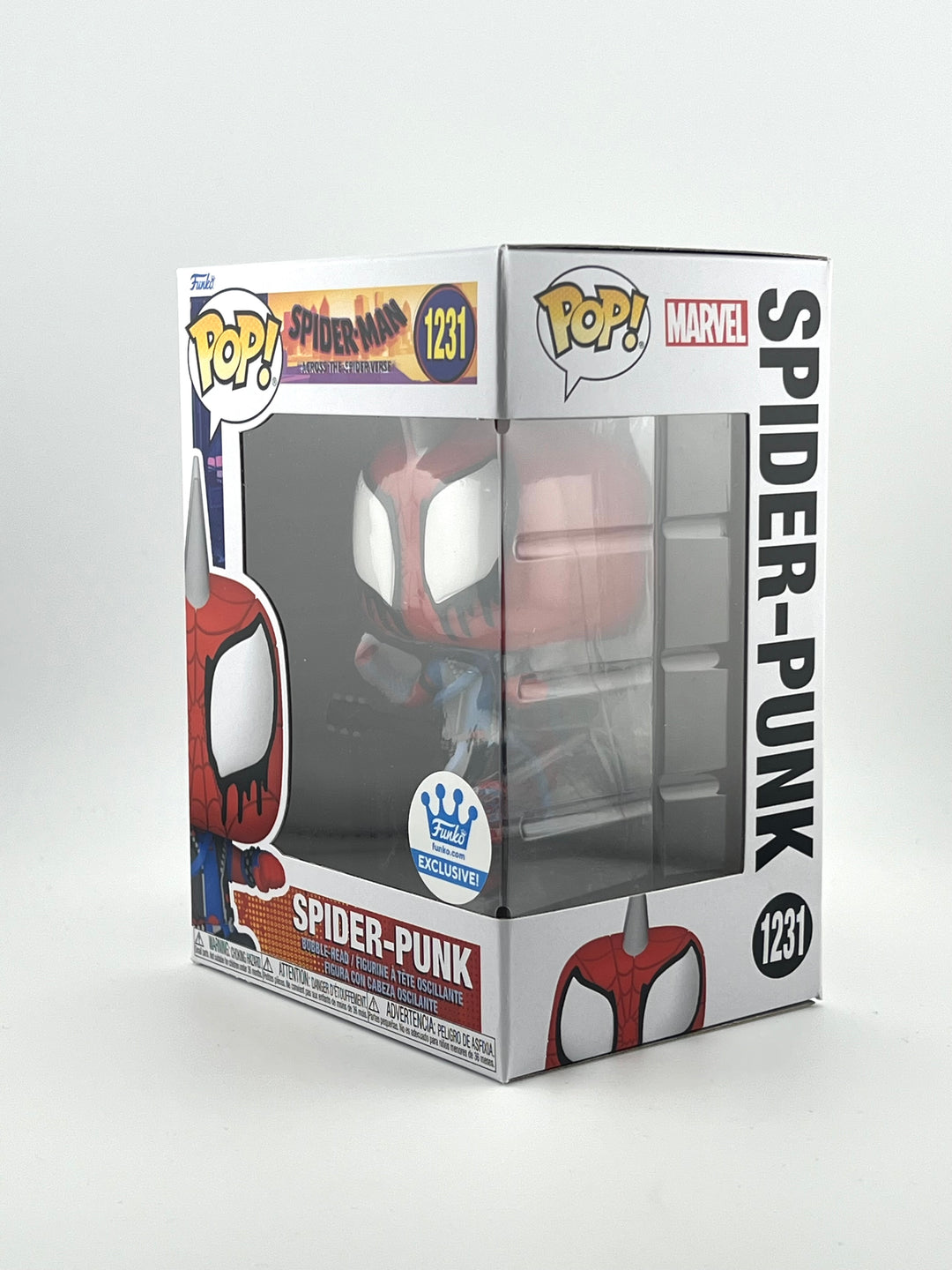 Funko Pop! Across the spiderverse: spider-punk 1231 (Funko exclusive)