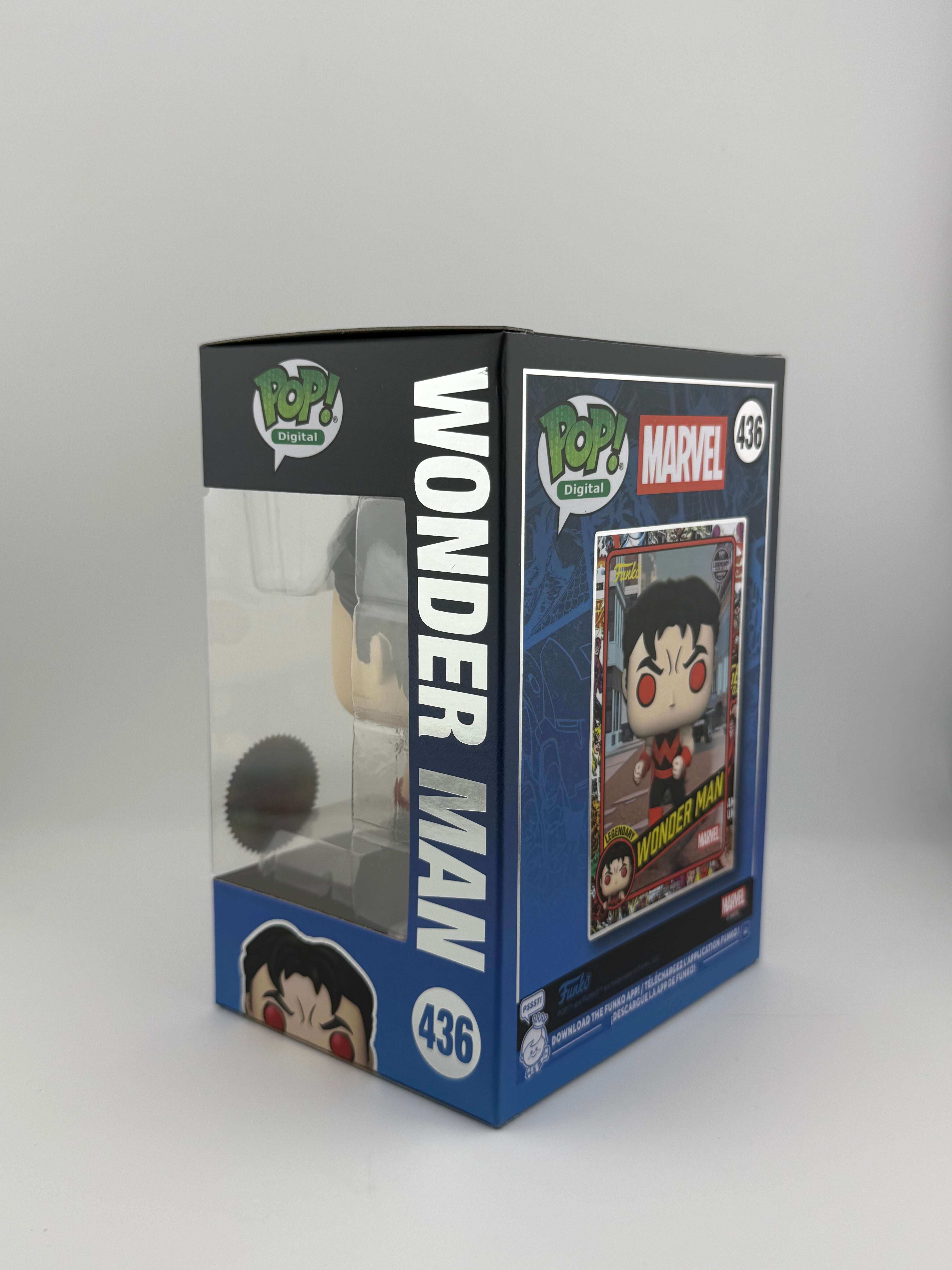 Funko POP! WONDER MAN 436 NFT EXCLUSIVE LE 1203