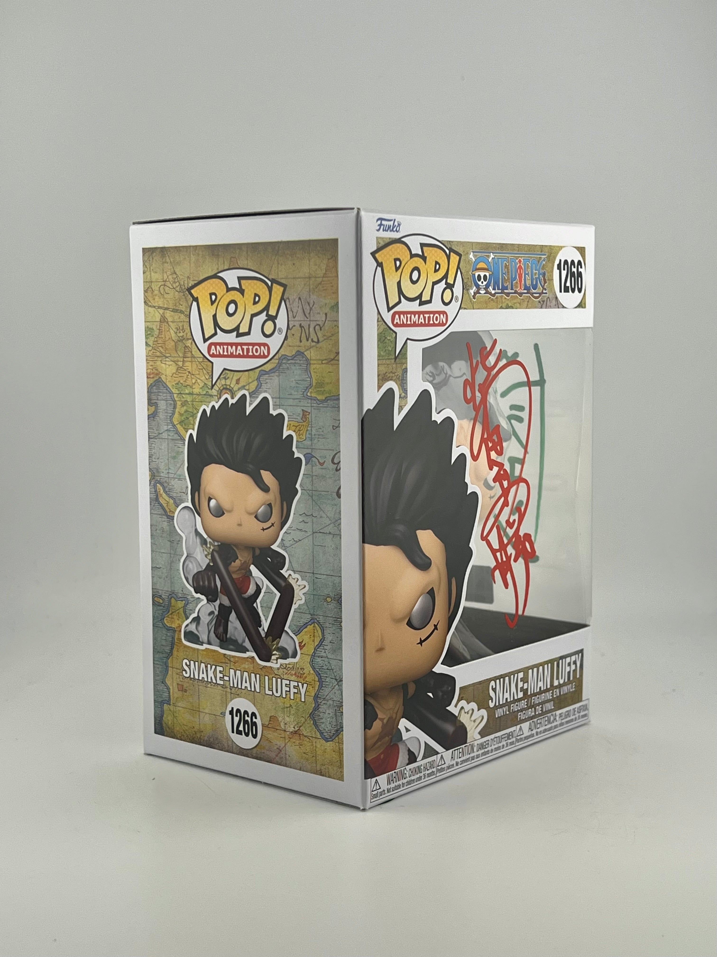 Funko Pop! SNAKE-MAN LUFFY 1266 AUTO