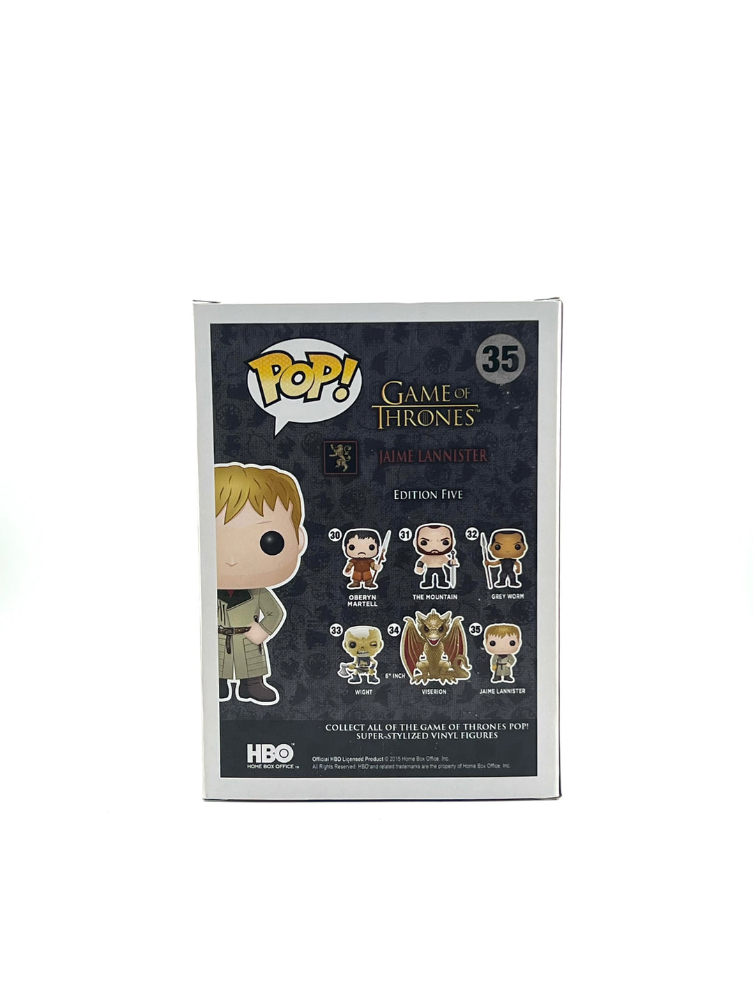 Funko pop! Game of Thrones: Jaime Lannister 35 (hottopic pre-release)