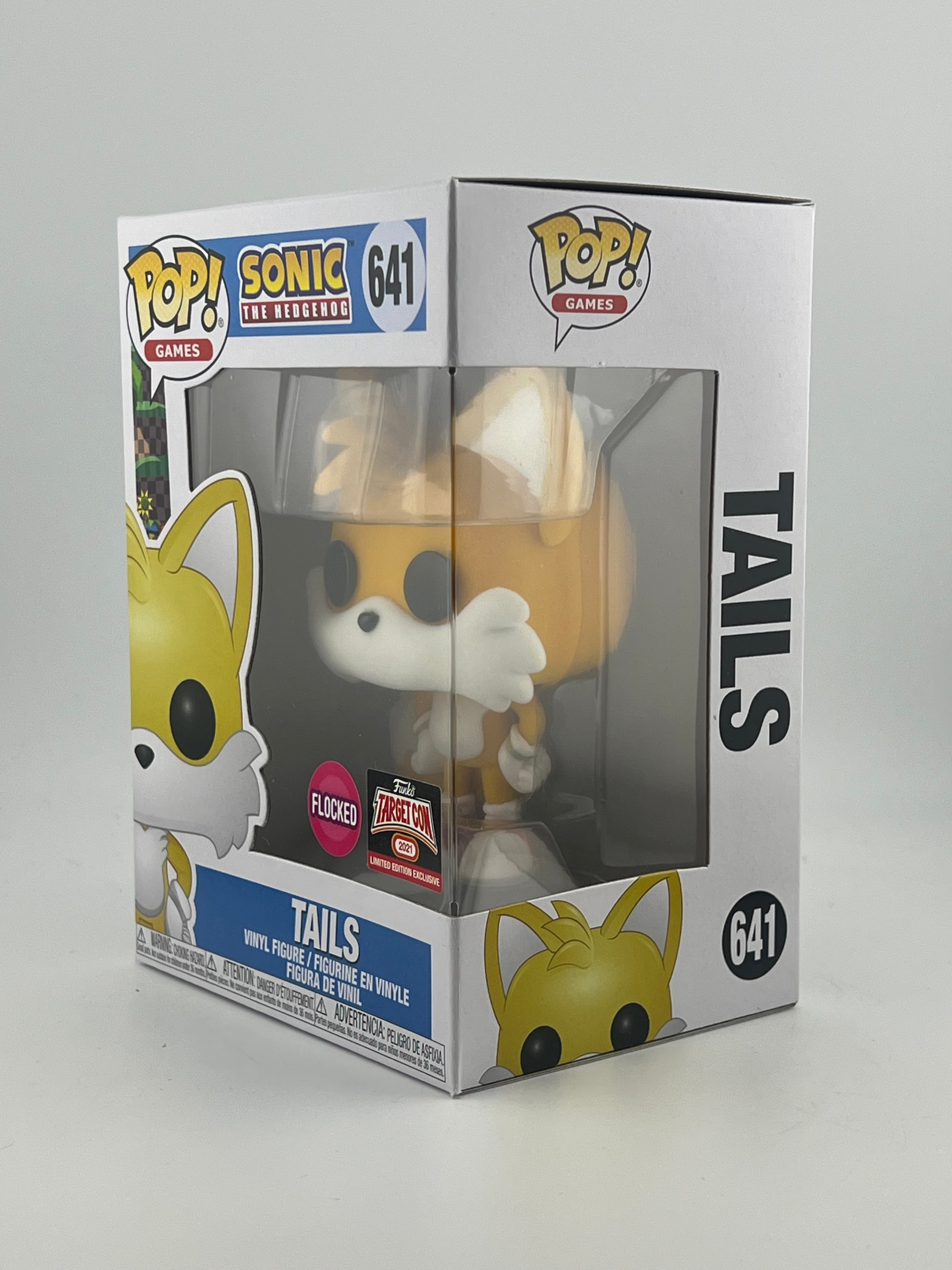 Funko Pop - TAILS 641 FLOCKED 2021 TARGETCON