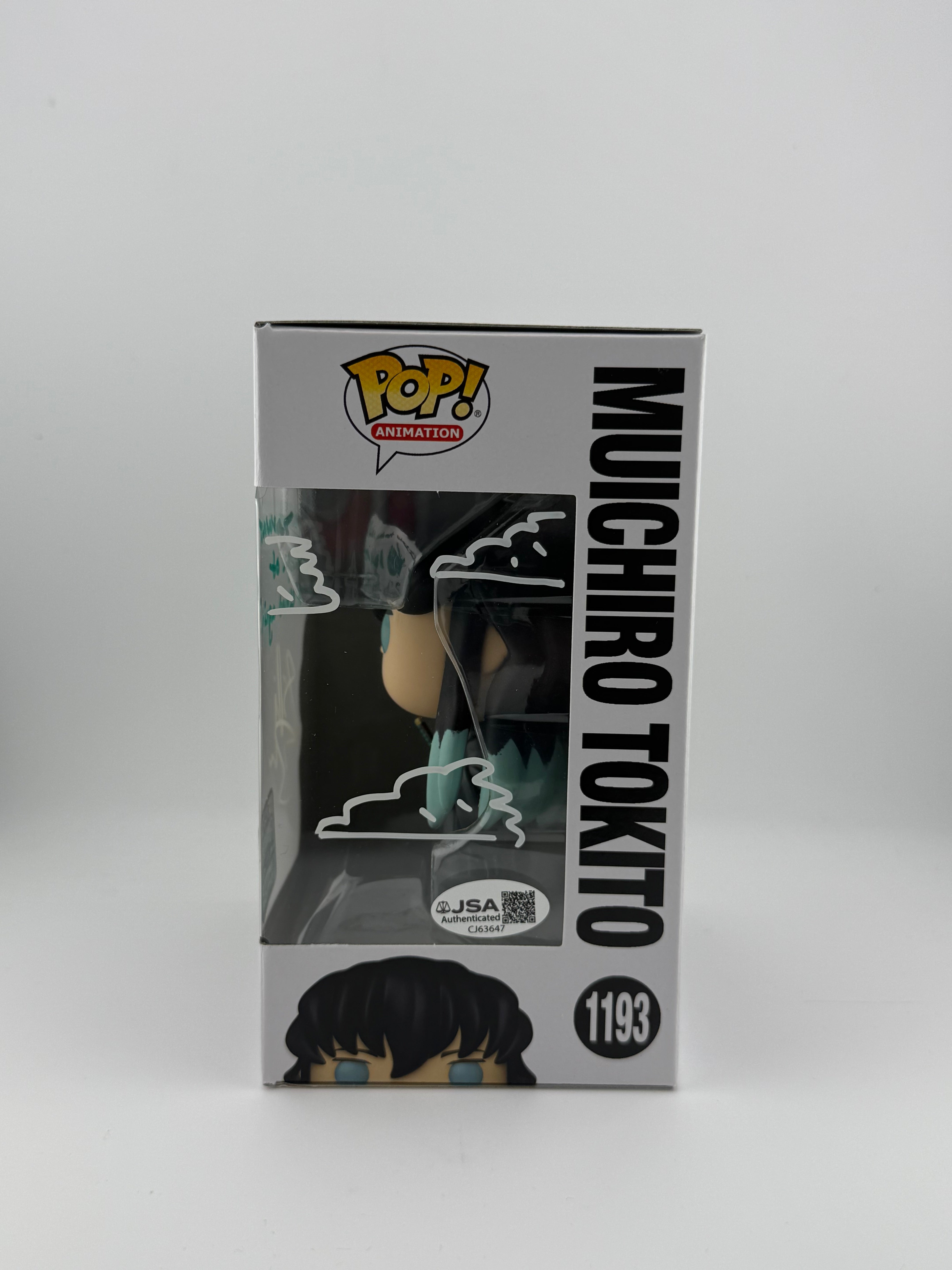 Funko POP! SIGNED MUICHIRO TOKITO 1193 FUNKON 2022 EXCLUSIVE