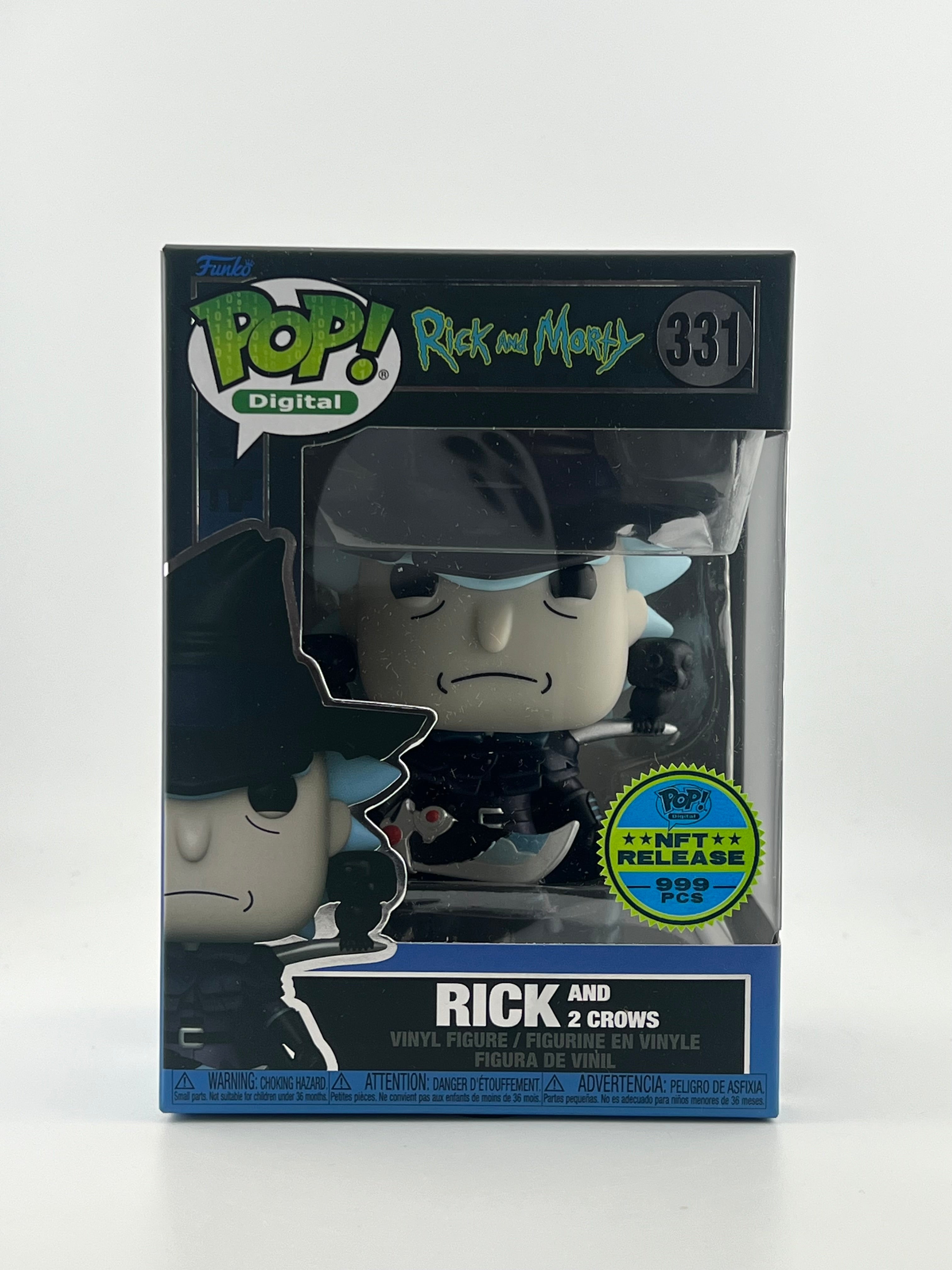 Funko Pop! Rick and 2 crows 331 NFT LE999
