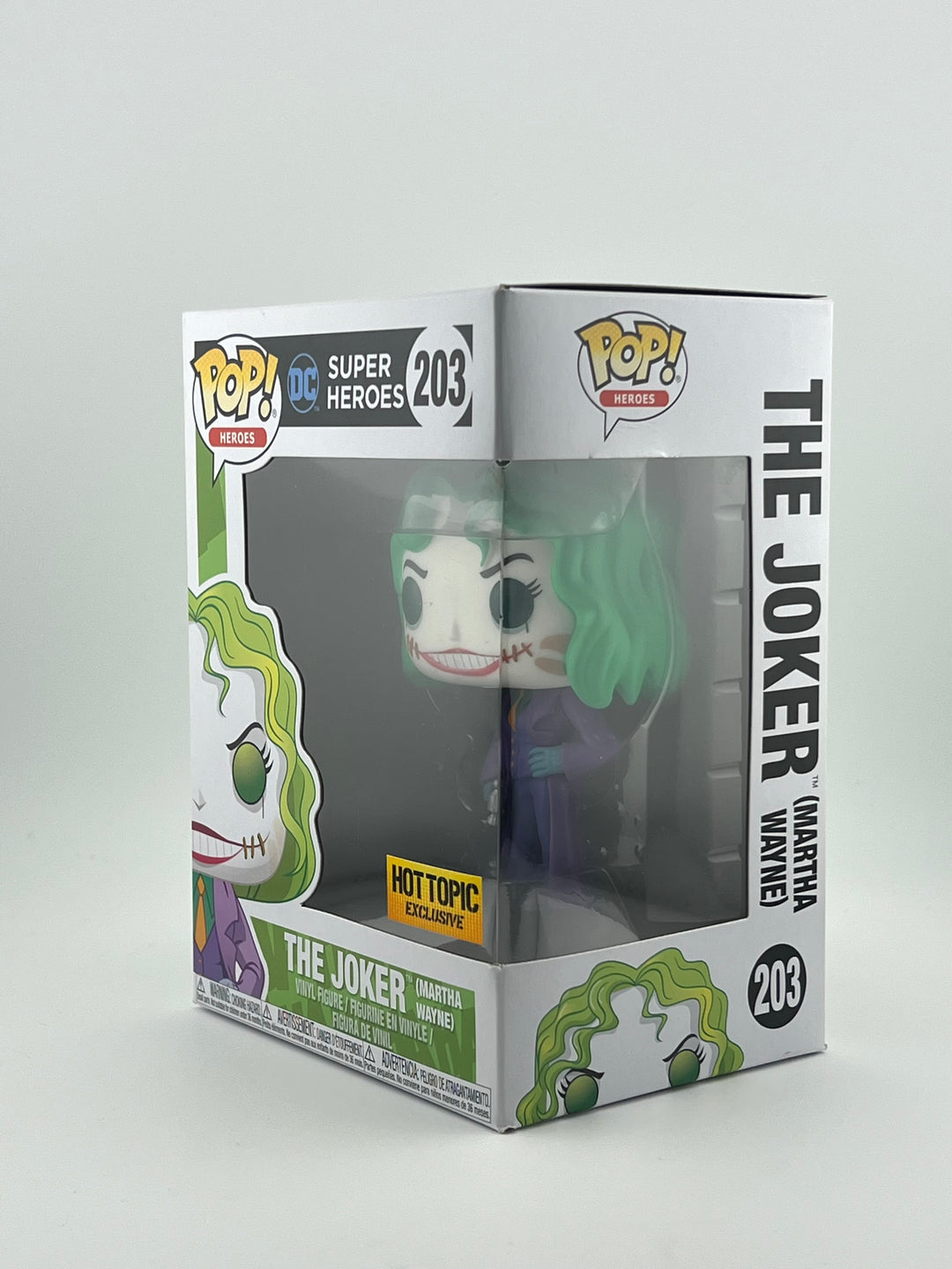 Funko pop! Dc: the joker (Martha Wayne) 203 (hottopic exclusive)