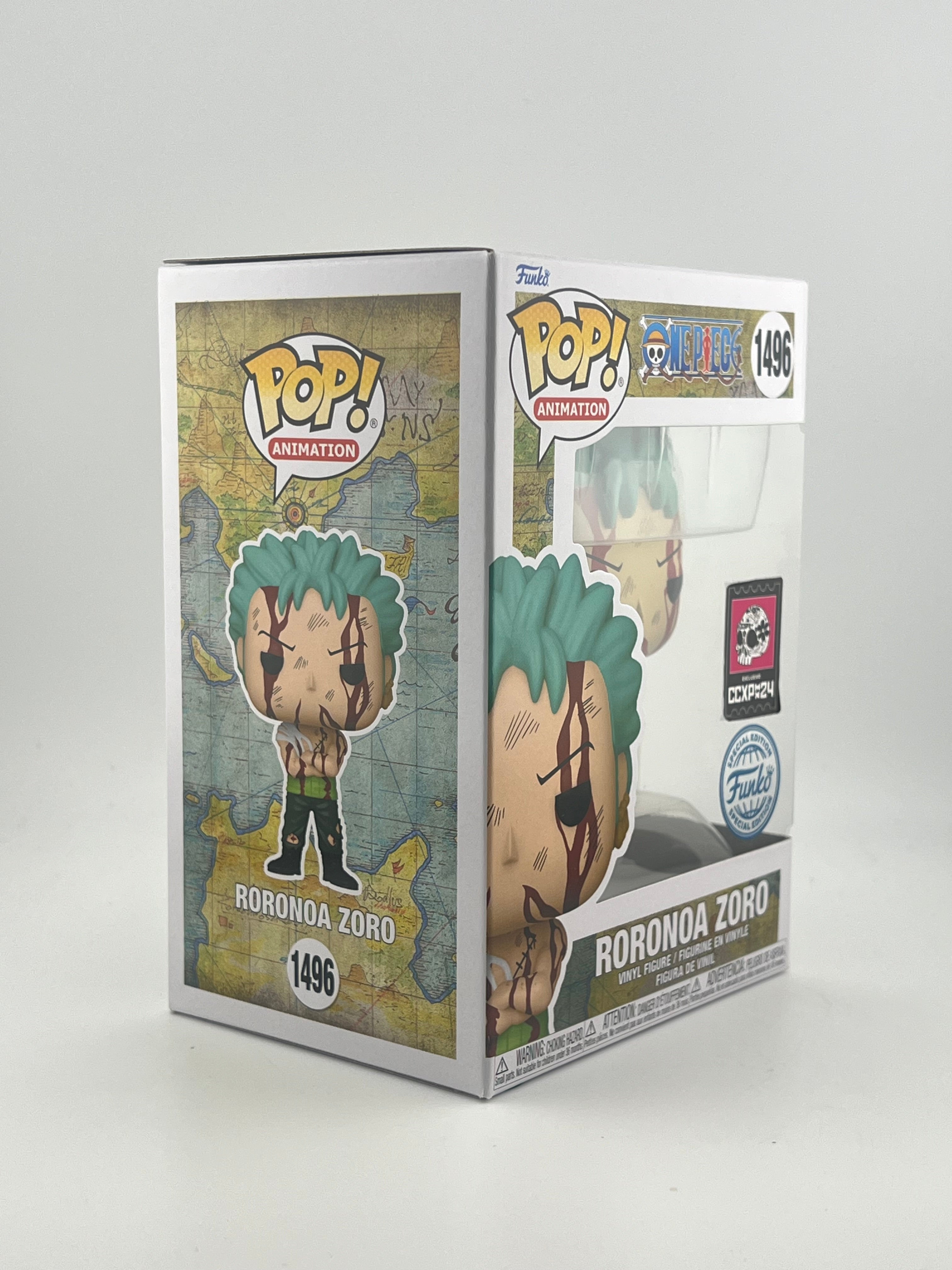 Funko Pop! RORONOA ZORO 1496 CCXP Special edition EXCLUSIVE
