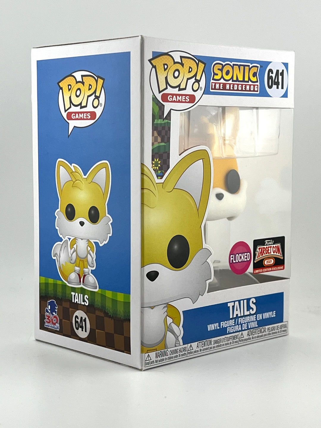 Funko Pop! Tails 641 Flocked TargetCon