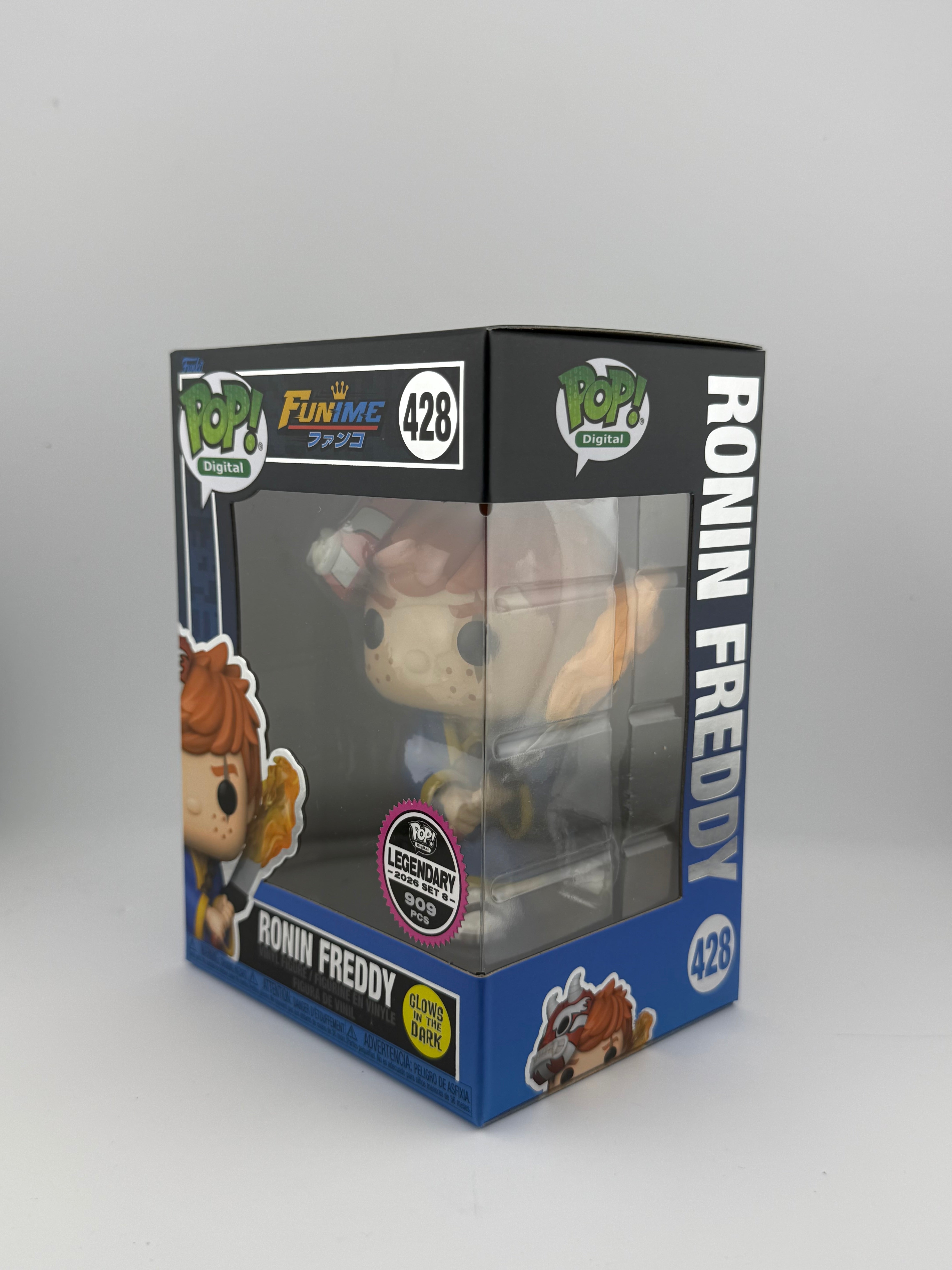Funko POP! RONIN FREDDY 428 GITD NFT EXCLUSIVE LE 909