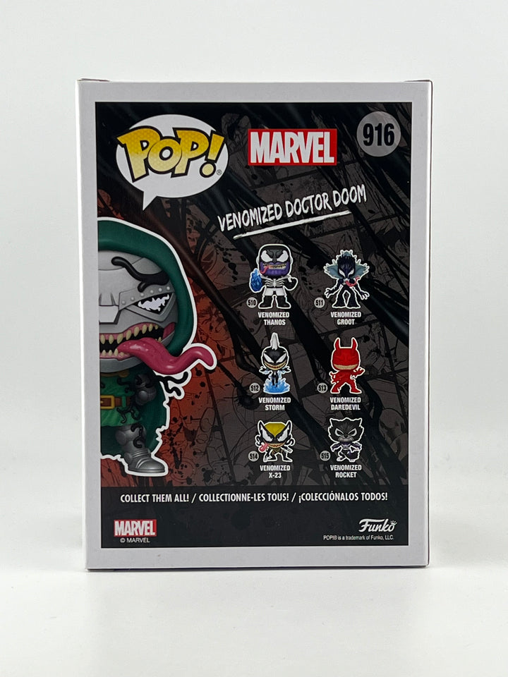 Funko Pop! Venomized Doctor Doom 916 GITD Chase FYE Exclusive