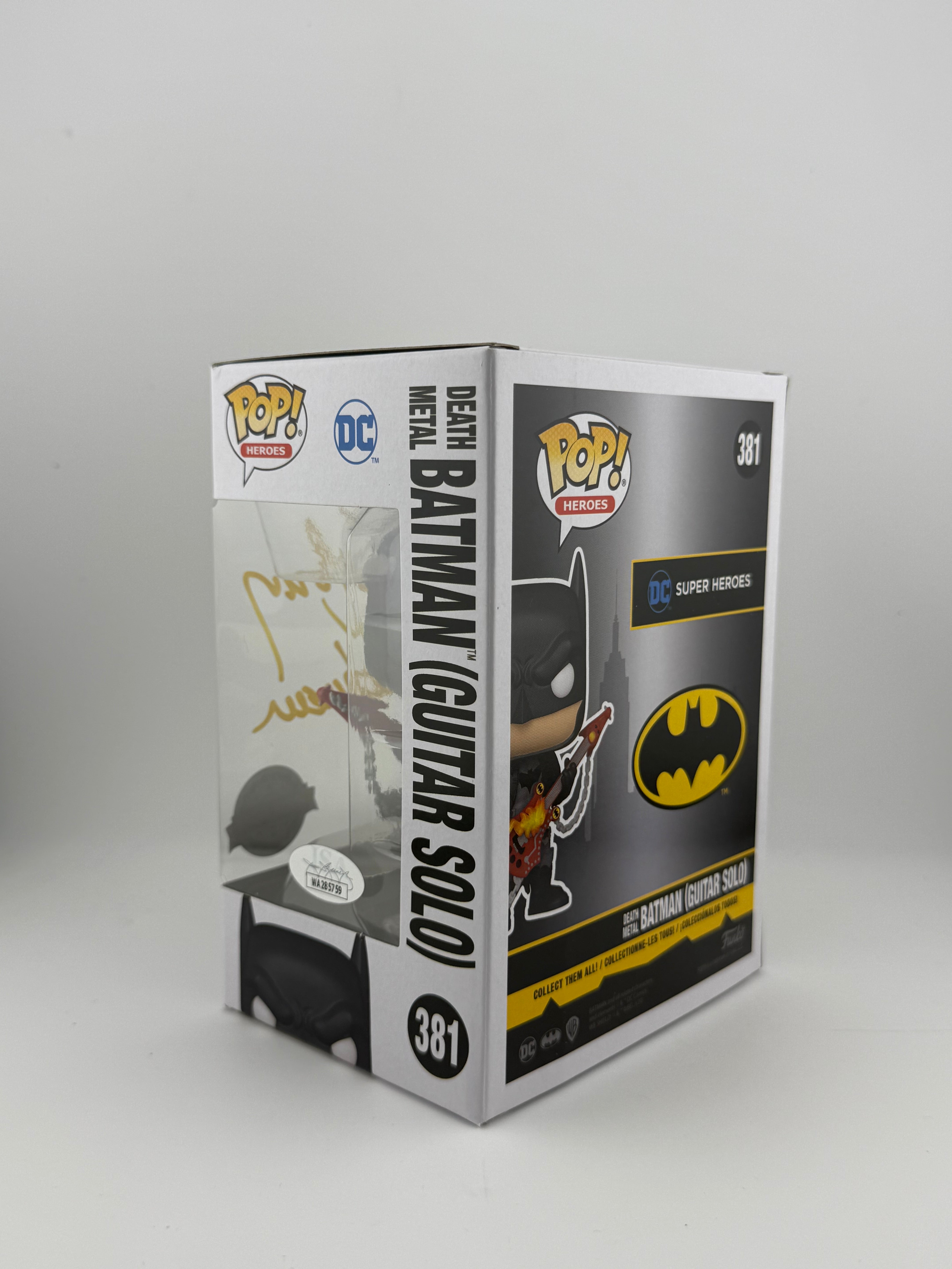 Funko POP! SIGNED DEATH METAL BATMAN (GUITAR SOLO) 381 SE (KEVIN CONROY) + JSE