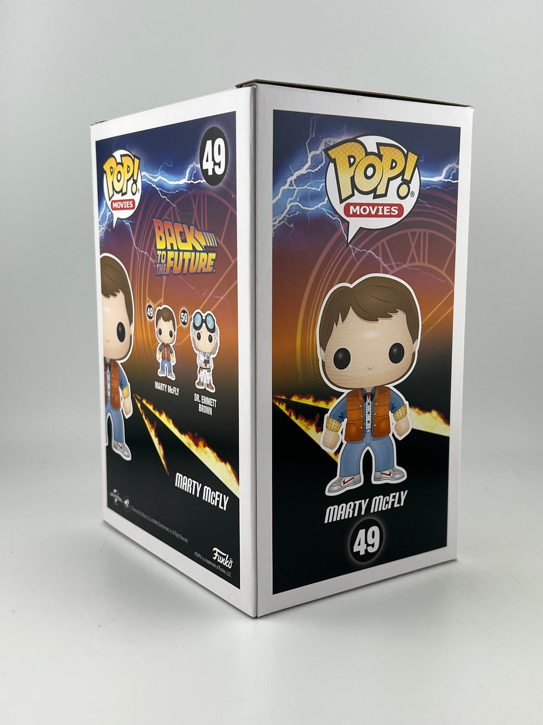 Funko Pop! Marty McFly 49 plutonium plastic empire exclusive