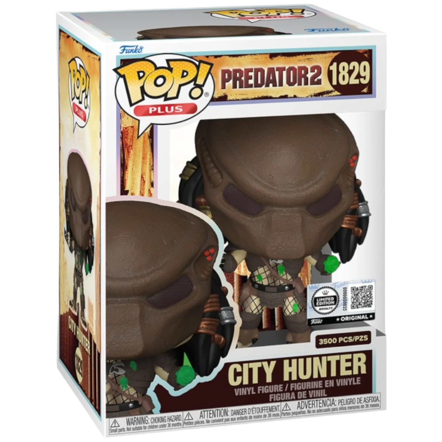 LE 3500 - CITY HUNTER 1829 - FUNKO EXCLUSIVE - Predator 2