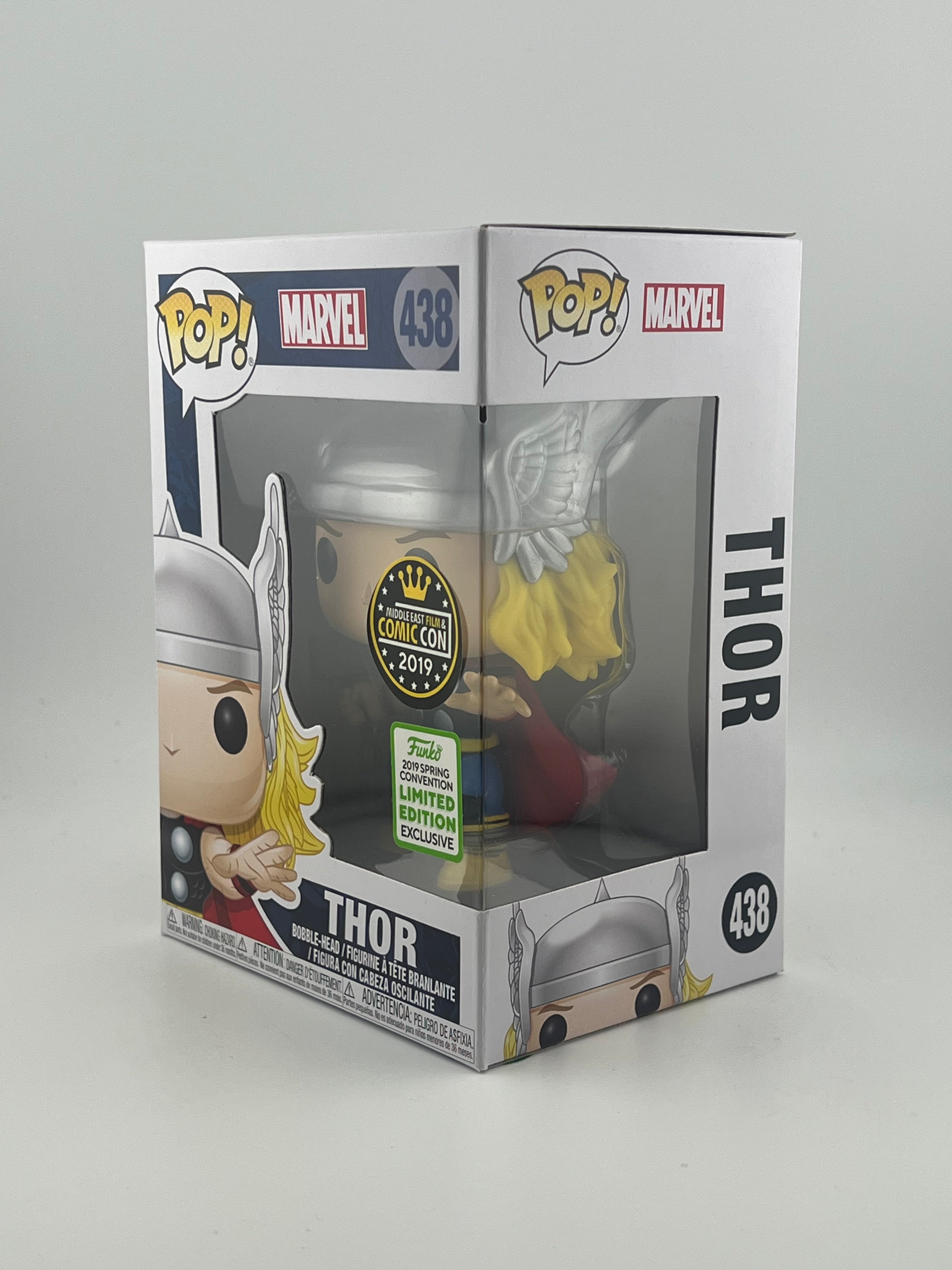 Funko Pop! THOR 438 2019 SPRING CONVENTION/2019 MIDDLE EAST FILM & COMIC CON Exclusive