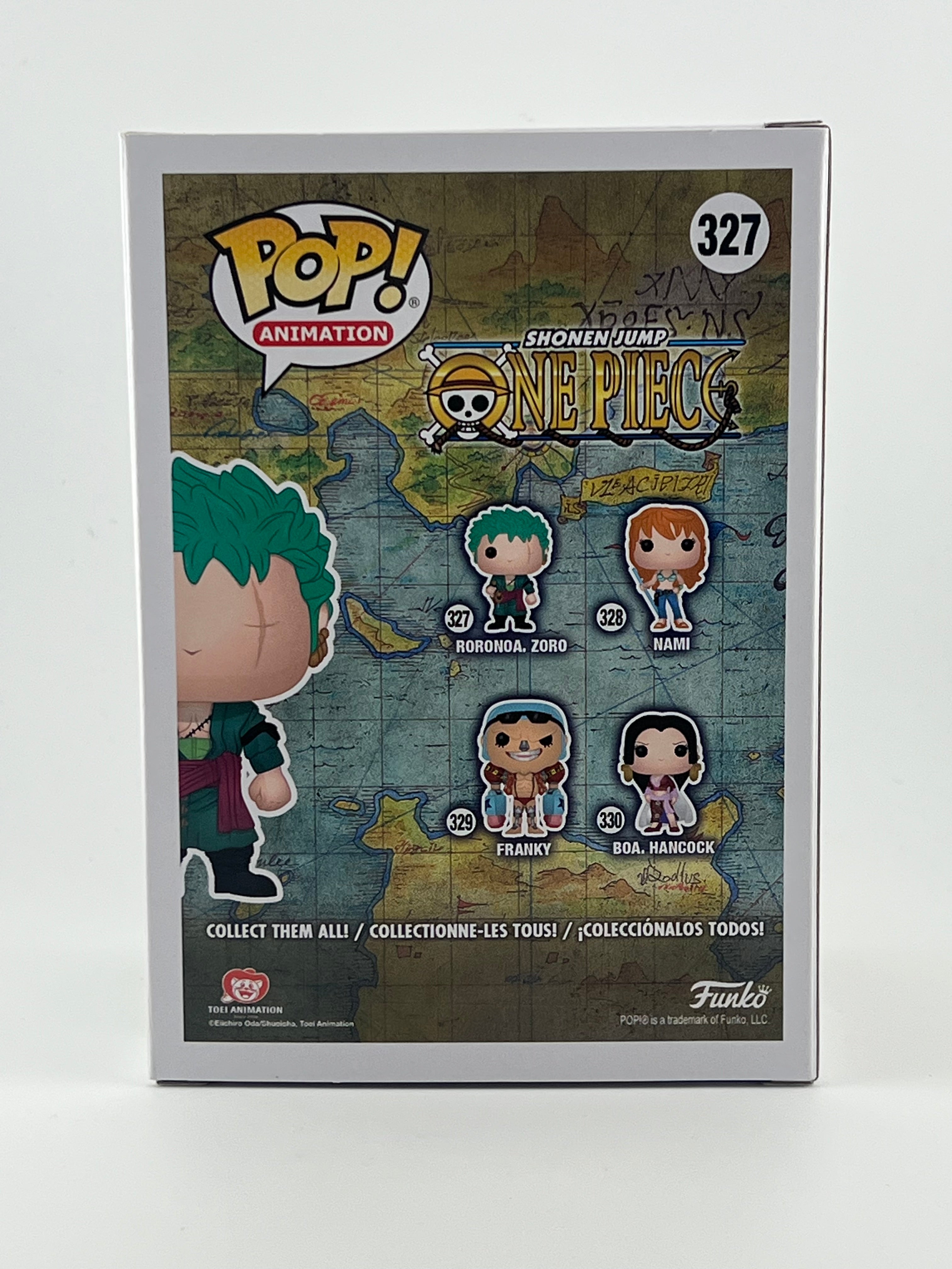FUNKO POP! RORONOA ZORO 327 JVA SIGNED