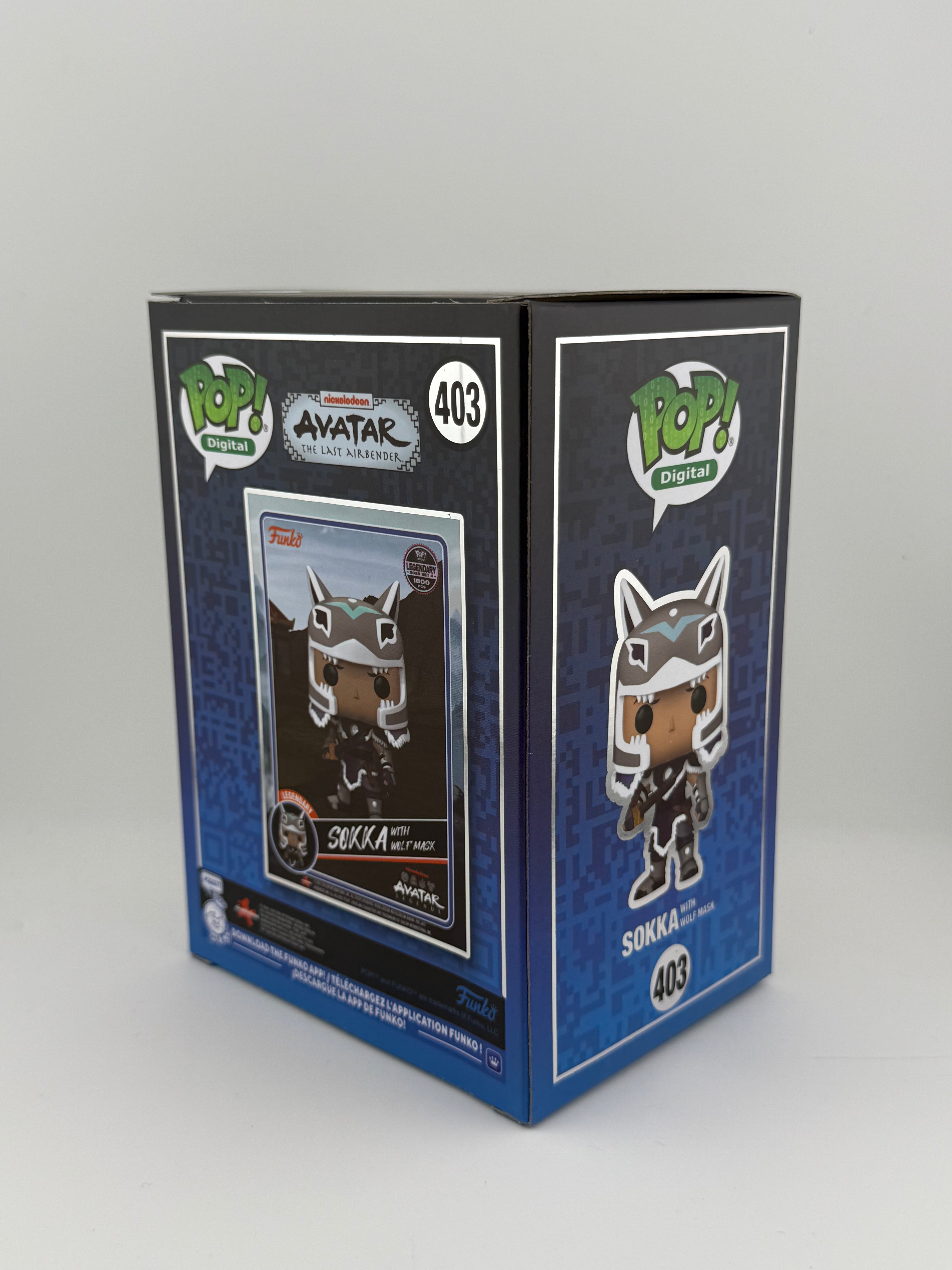 Funko POP! SOKKA WITH WOLF MASK 403 NFT EXCLUSIVE LE 1741
