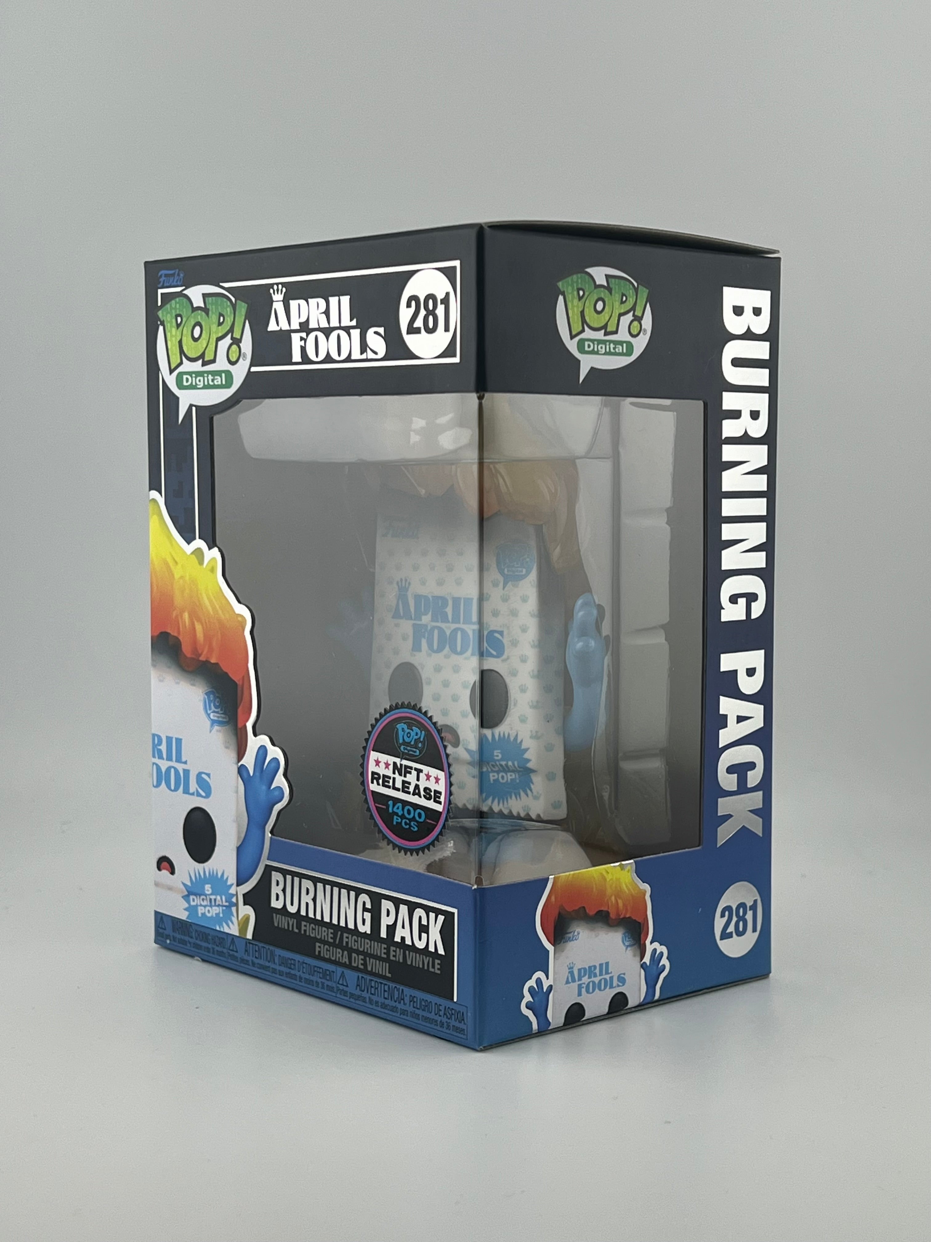 Funko Pop! BURNING PACK 281 NFT LE1400