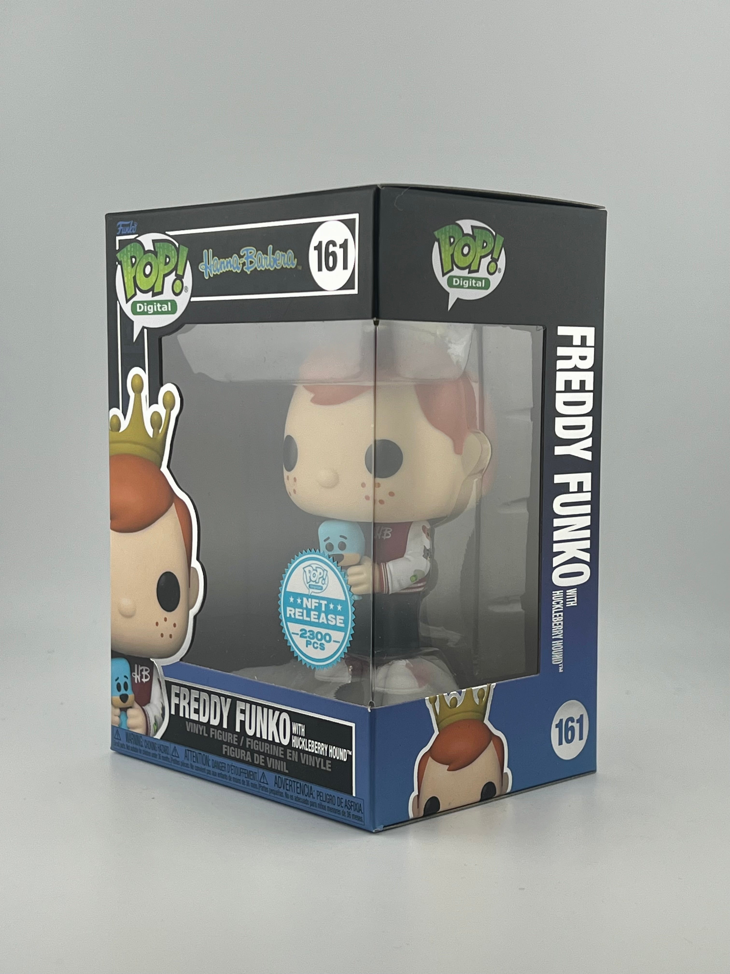 Funko Pop! FREDDY FUNKO WITH HUCKLEBERRY HOUND 161 NFT LE