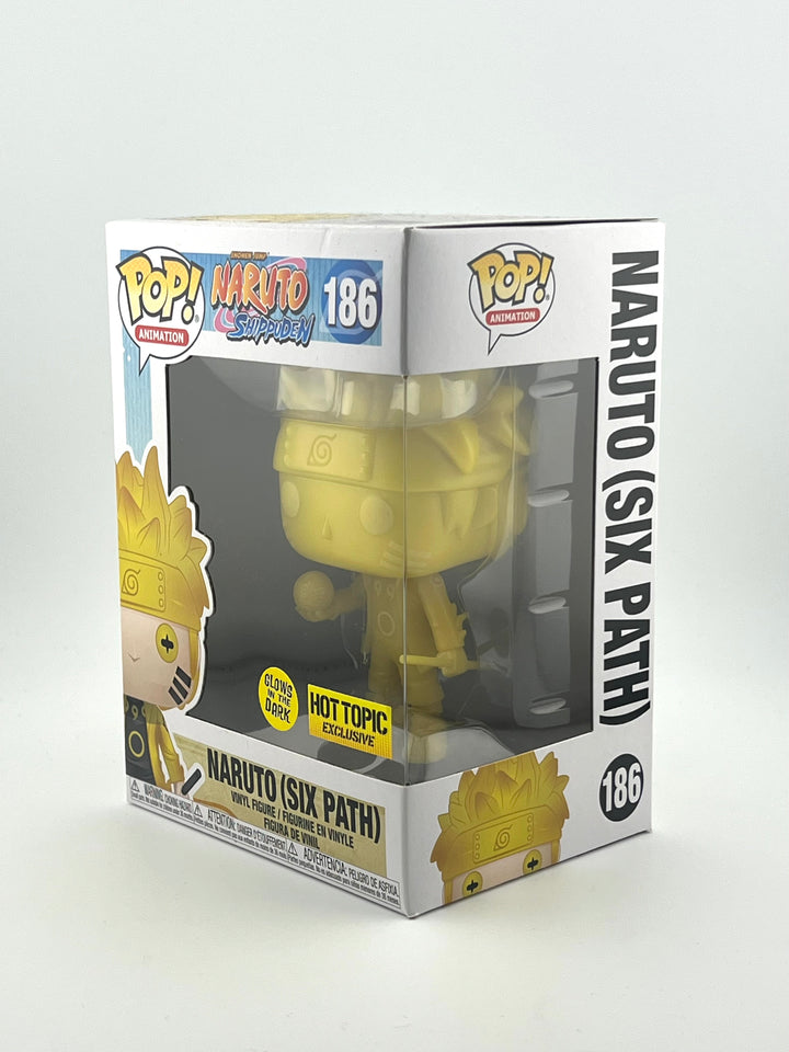 Funko pop! Naruto shippuden: Naruto (six path) 186 GITD (hottopic exclusive)