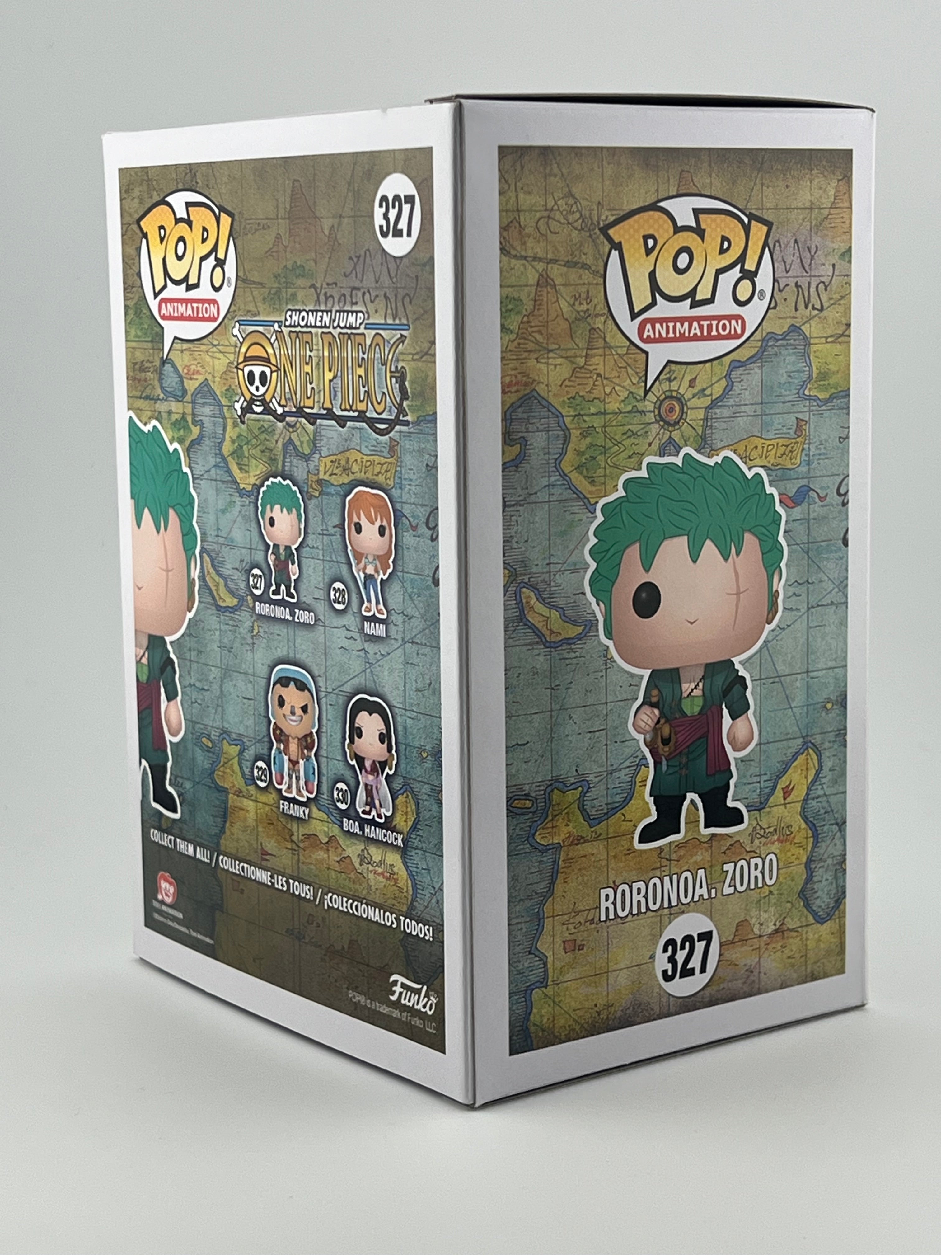 FUNKO POP! RORONOA ZORO 327 JVA SIGNED