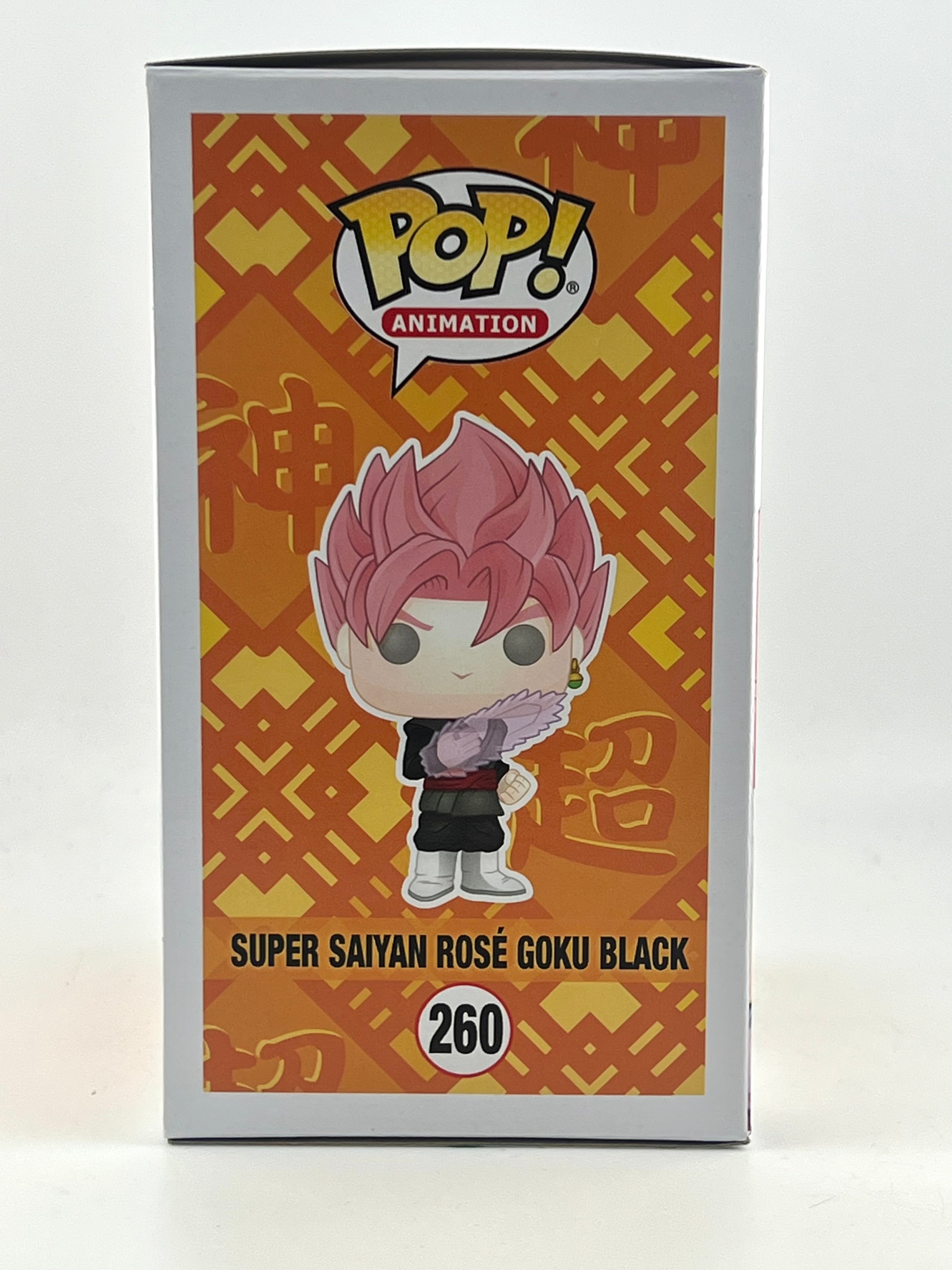Funko Pop! SUPER SAIYAN ROSE GOKU BLACK 260 HOT TOPIC AUTO